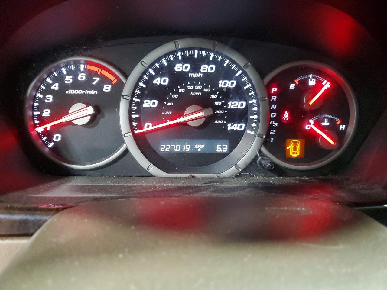 2007 Honda Pilot Exl Tan vin: 2HKYF187X7H522849