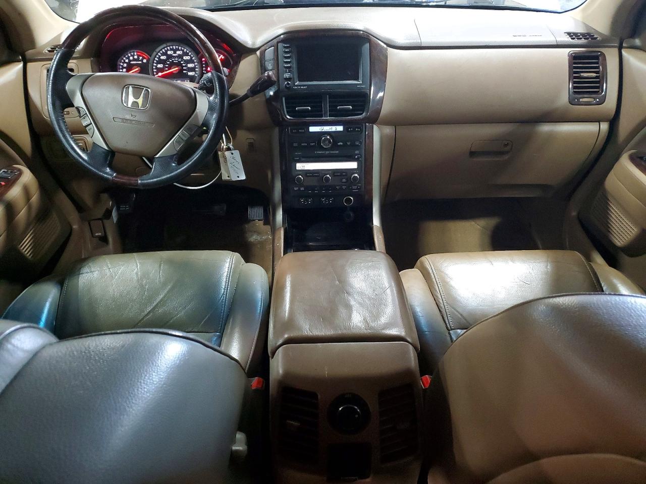 2007 Honda Pilot Exl Tan vin: 2HKYF187X7H522849