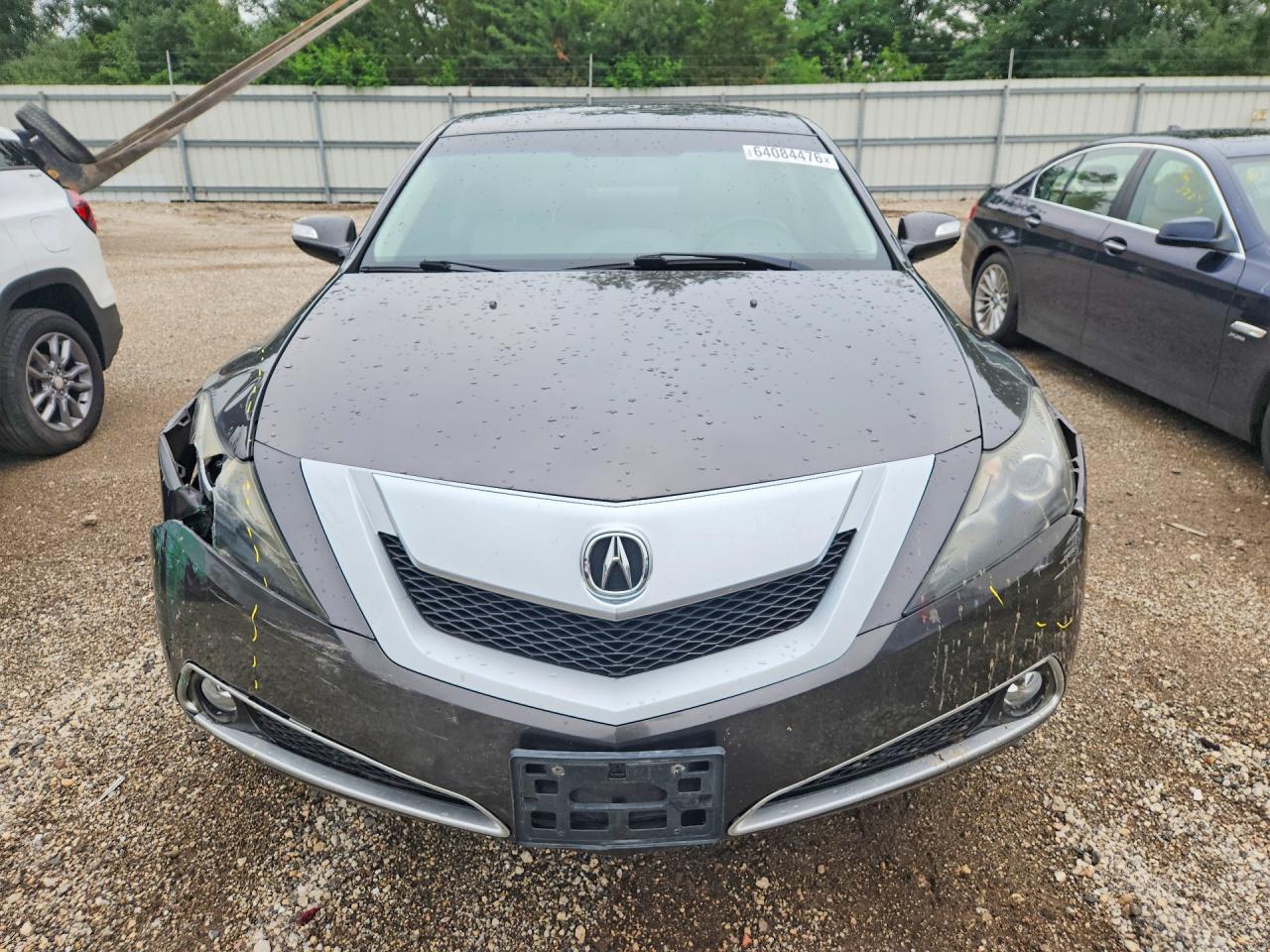 2010 Acura Zdx Gray vin: 2HNYB1H2XAH501638