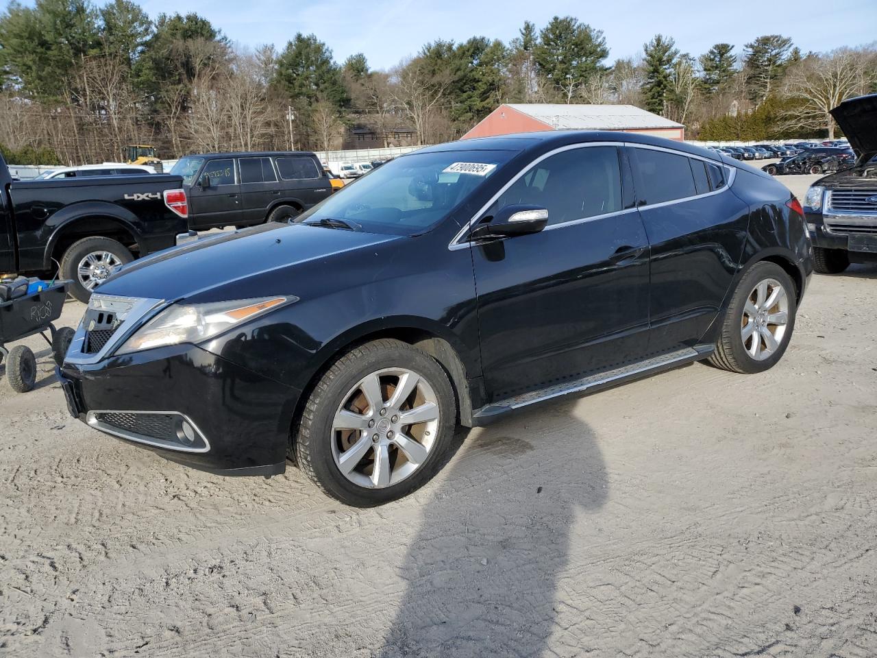 2010 Acura Zdx Technology Black vin: 2HNYB1H42AH502204