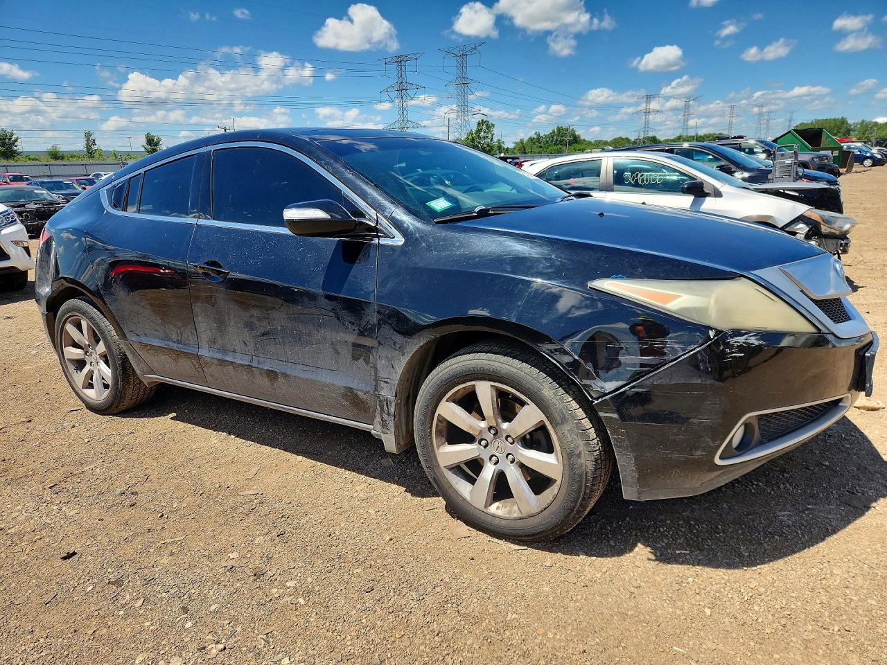 2011 Acura Zdx Black vin: 2HNYB1H42BH500261