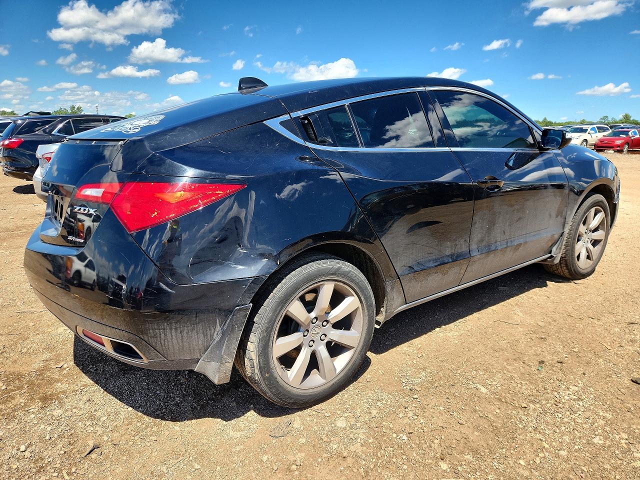 2011 Acura Zdx Black vin: 2HNYB1H42BH500261