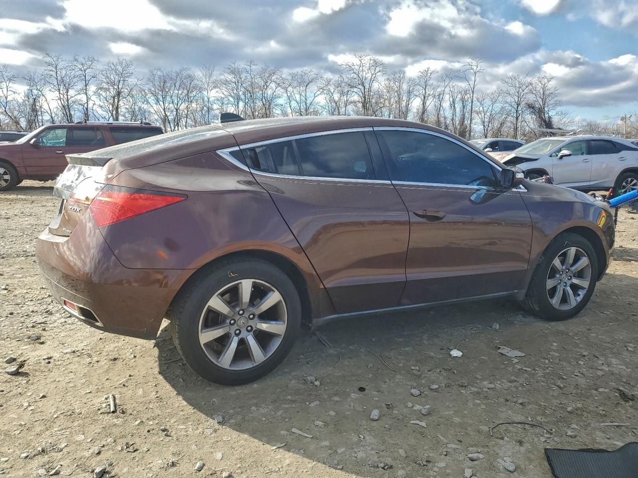 2010 Acura Zdx Technology Brown vin: 2HNYB1H43AH501837