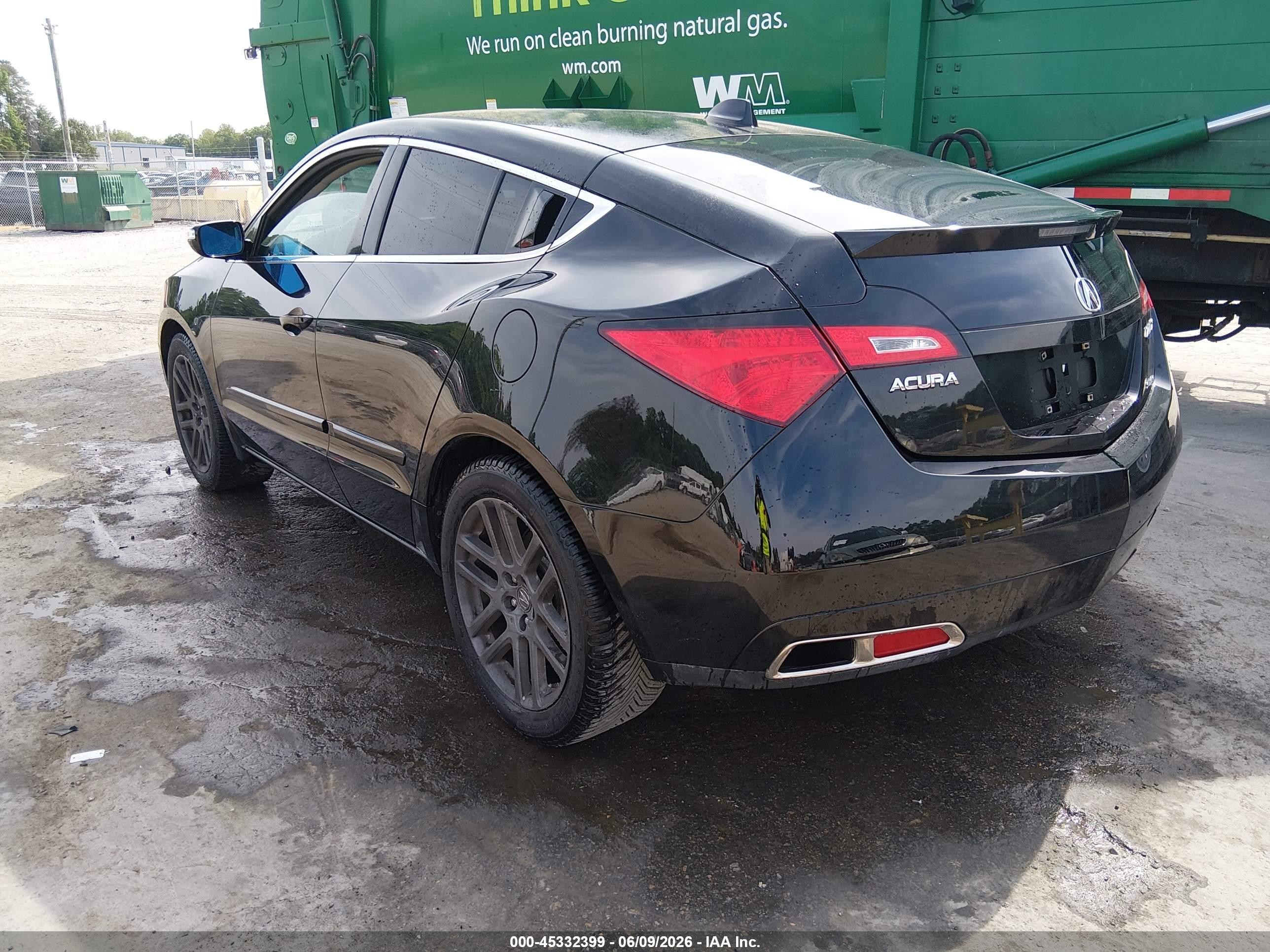 2012 Acura Zdx   Черный vin: 2HNYB1H43CH500481