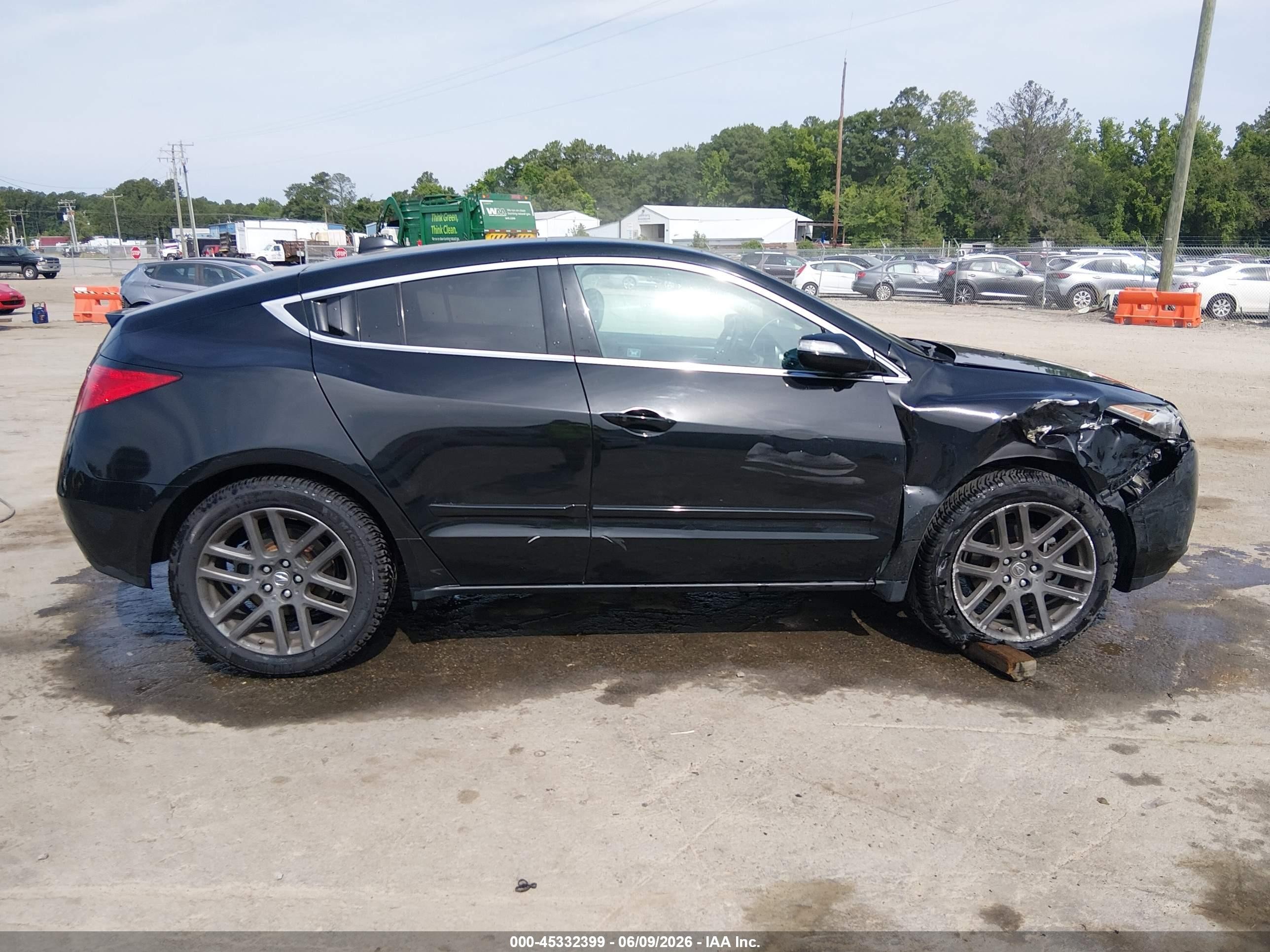 2012 Acura Zdx   Черный vin: 2HNYB1H43CH500481