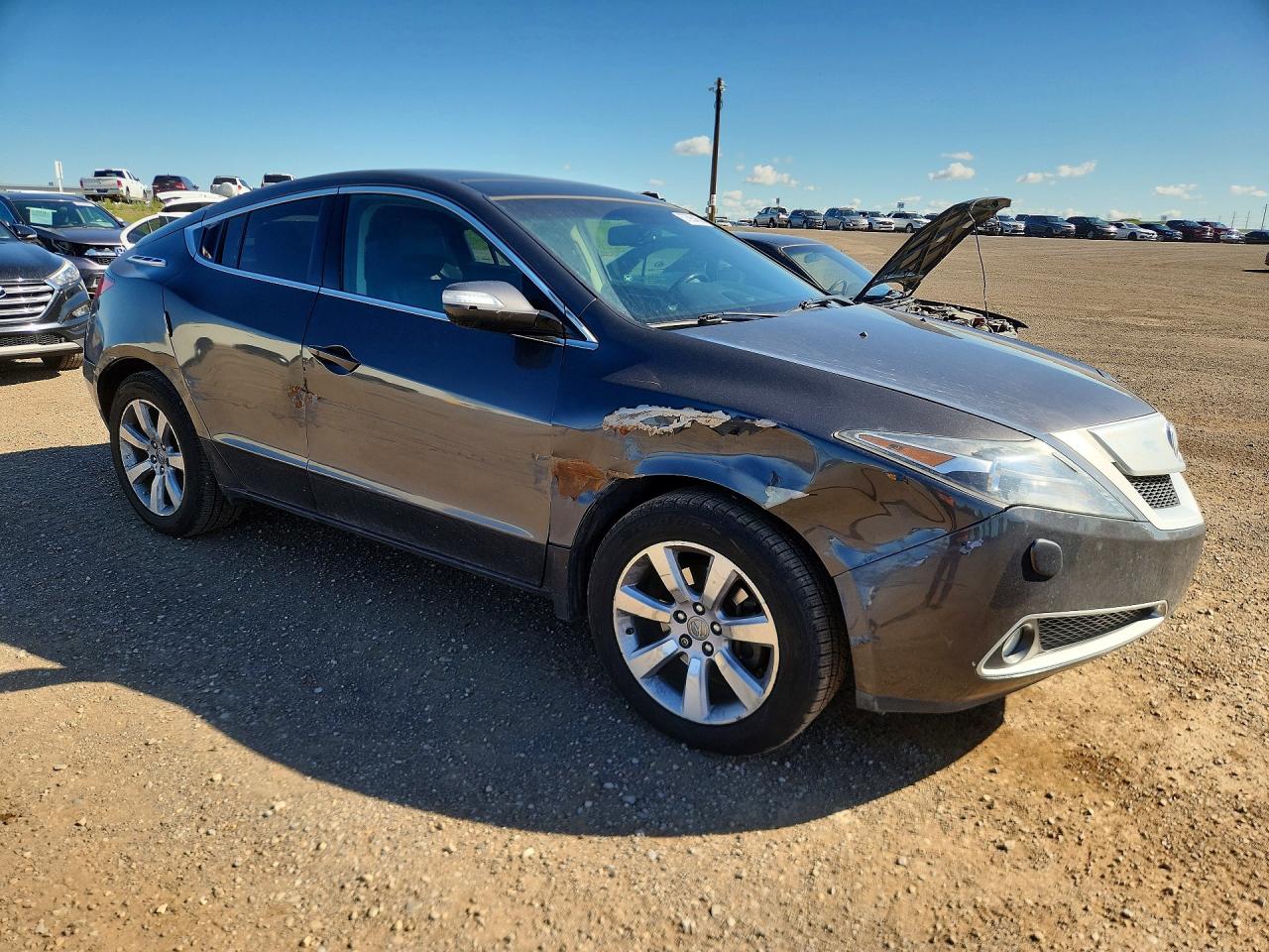 2011 Acura Zdx Technology Gray vin: 2HNYB1H45BH000031