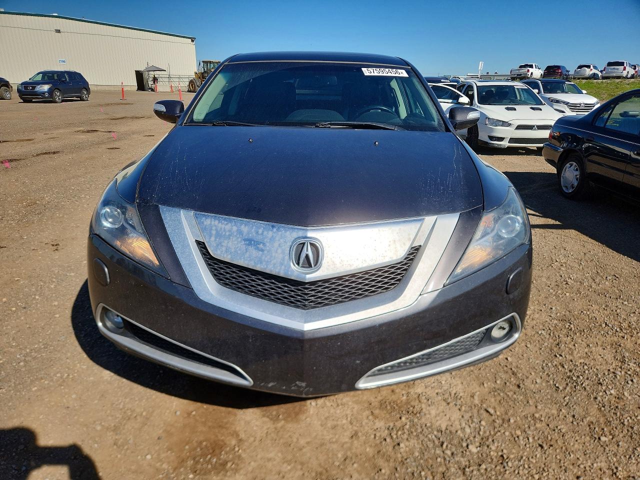 2011 Acura Zdx Technology Gray vin: 2HNYB1H45BH000031