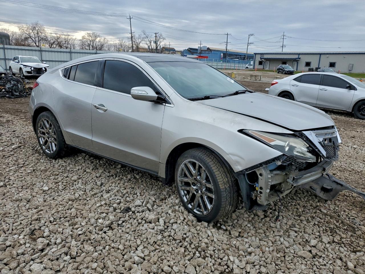 2011 Acura Zdx Technology Silver vin: 2HNYB1H45BH500058
