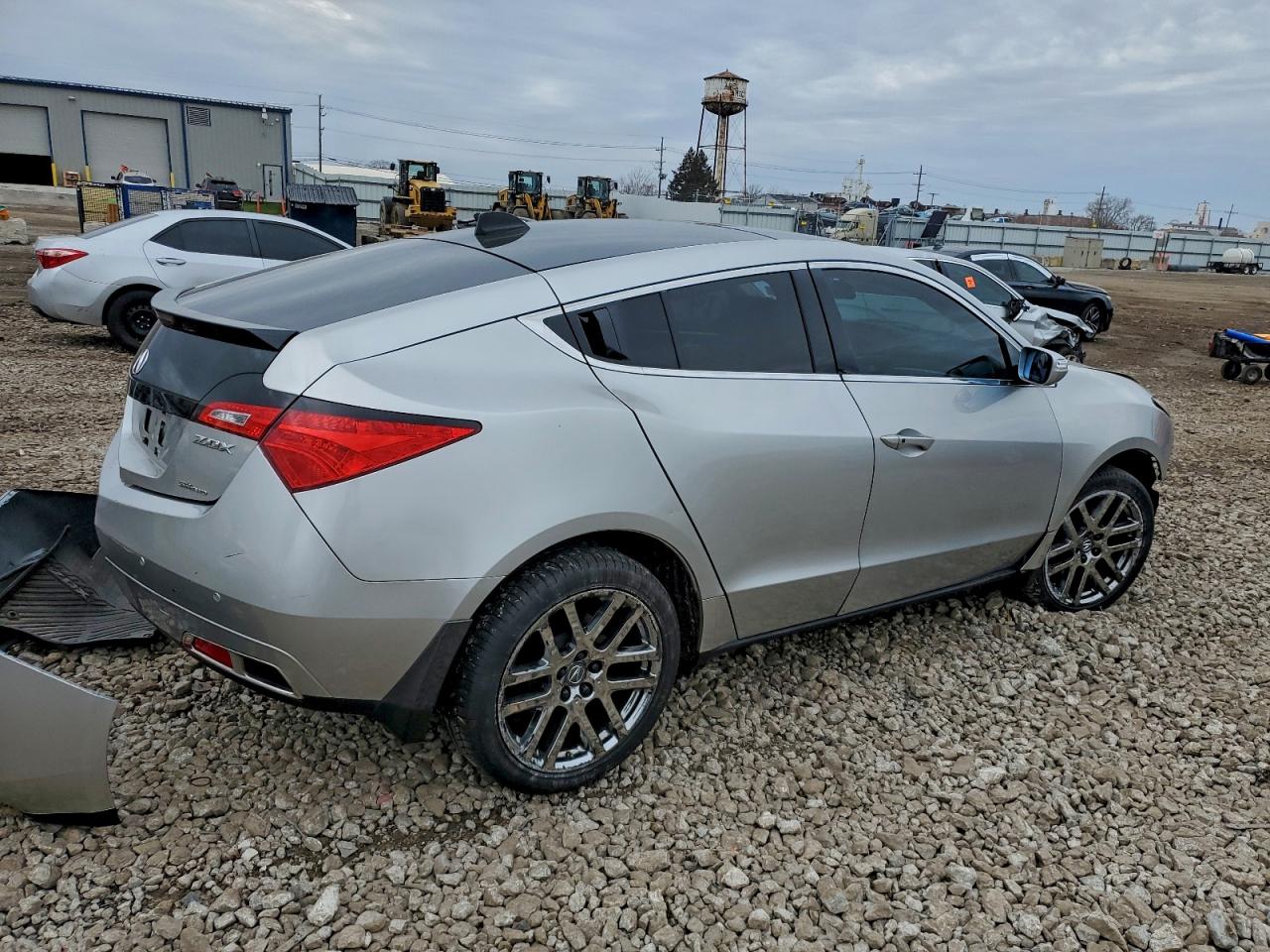 2011 Acura Zdx Technology Silver vin: 2HNYB1H45BH500058