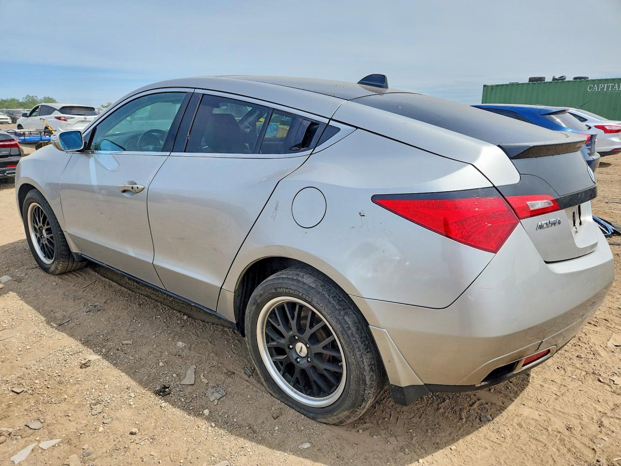 2010 Acura Zdx Technology Silver vin: 2HNYB1H46AH502092