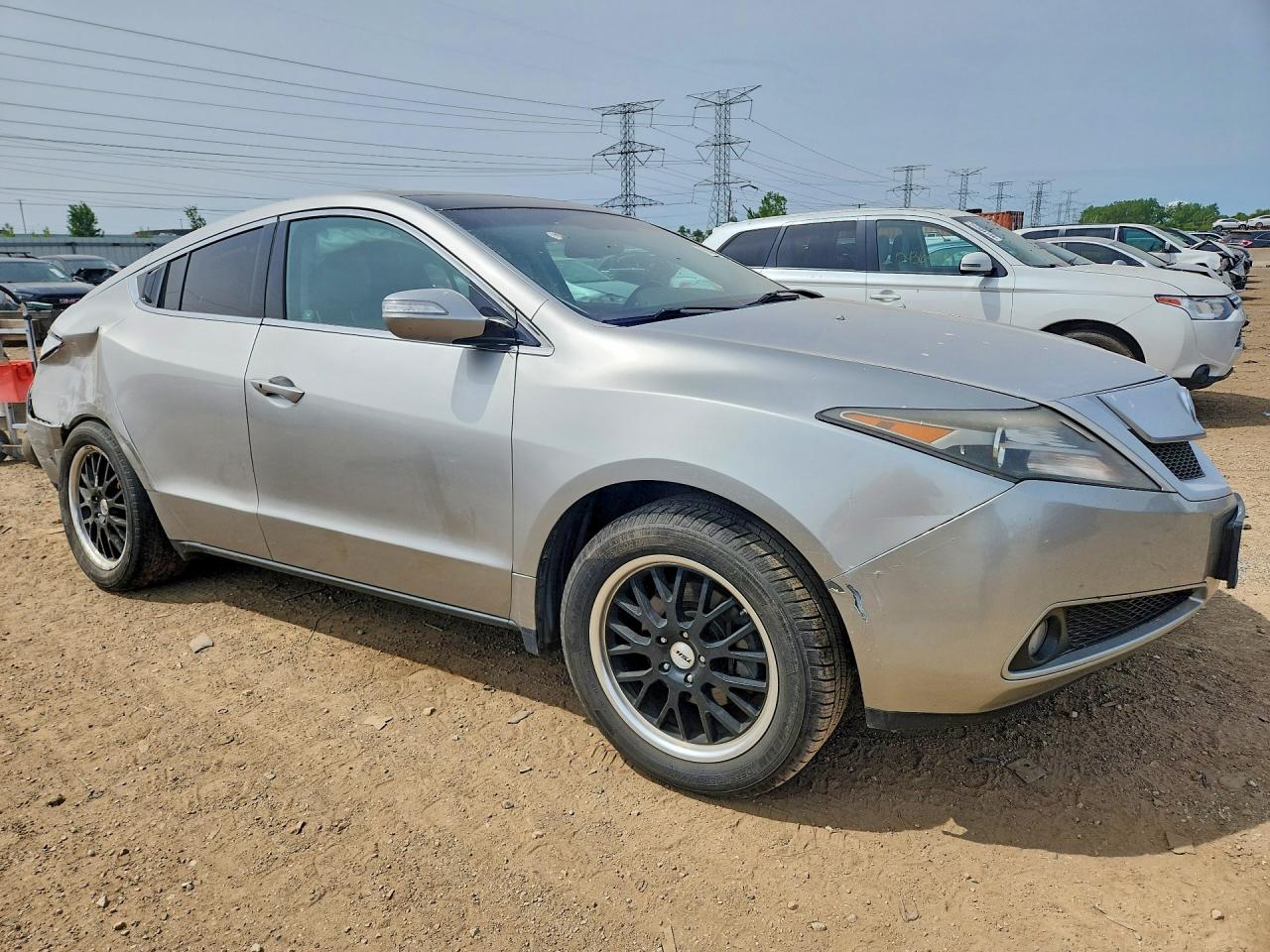 2010 Acura Zdx Technology Silver vin: 2HNYB1H46AH502092
