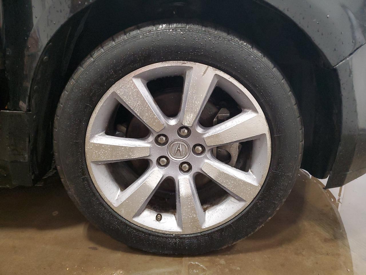 2011 Acura Zdx Technology Черный vin: 2HNYB1H46BH500263 Damage: Right Front Wheel, Curb Rash, > 12 Inches