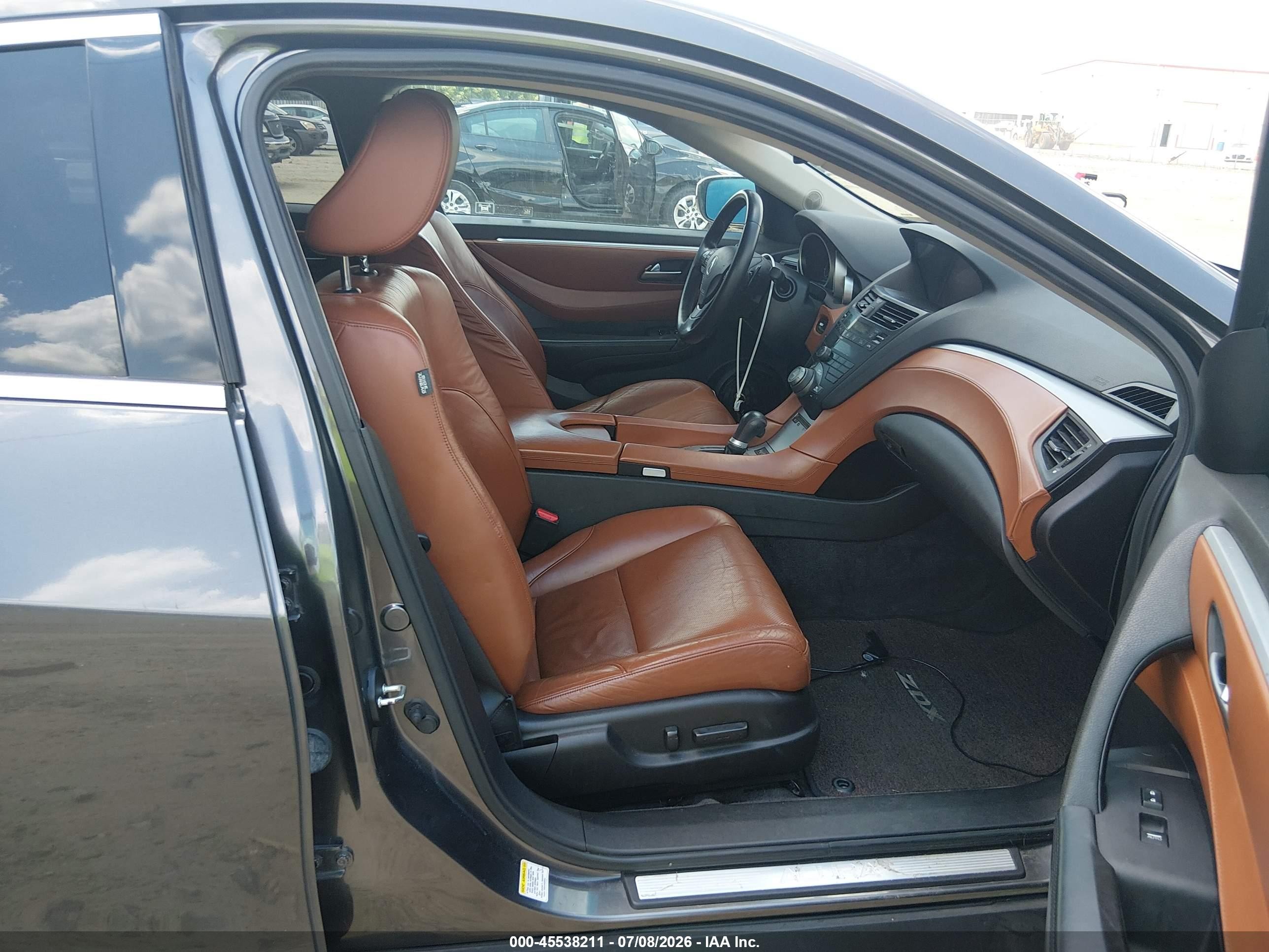 2012 Acura Zdx Gray vin: 2HNYB1H46CH500085