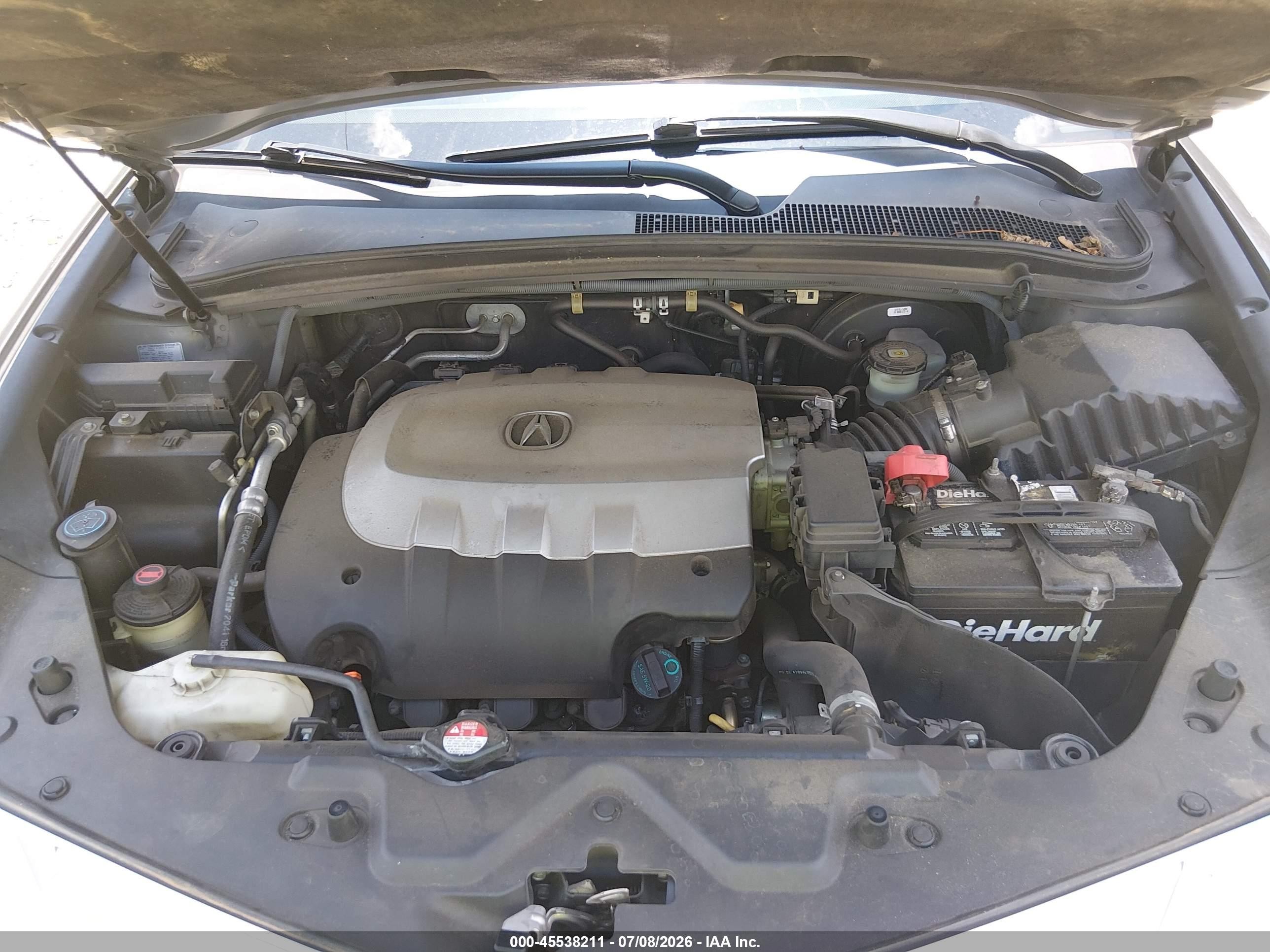 2012 Acura Zdx Gray vin: 2HNYB1H46CH500085