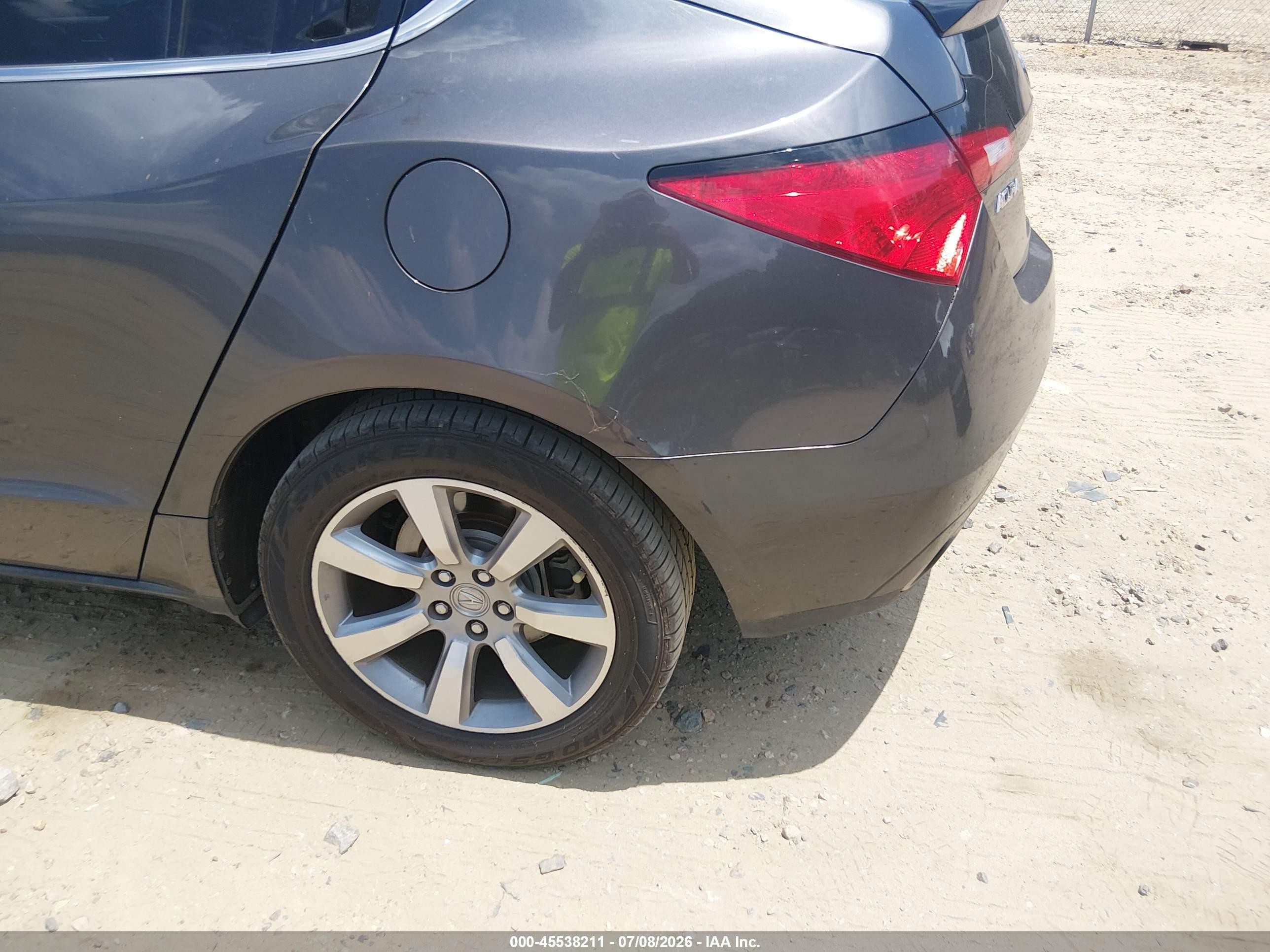 2012 Acura Zdx Gray vin: 2HNYB1H46CH500085