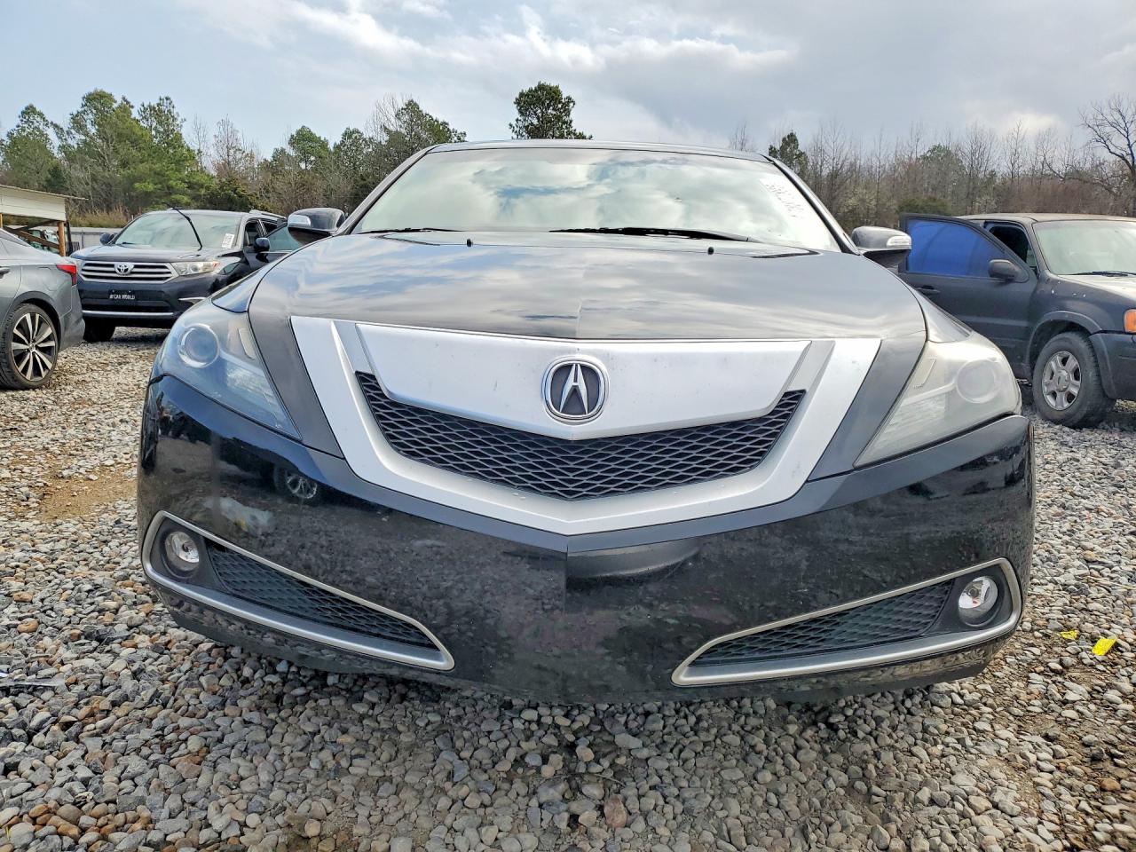2012 Acura Zdx Technology Black vin: 2HNYB1H47CH500192