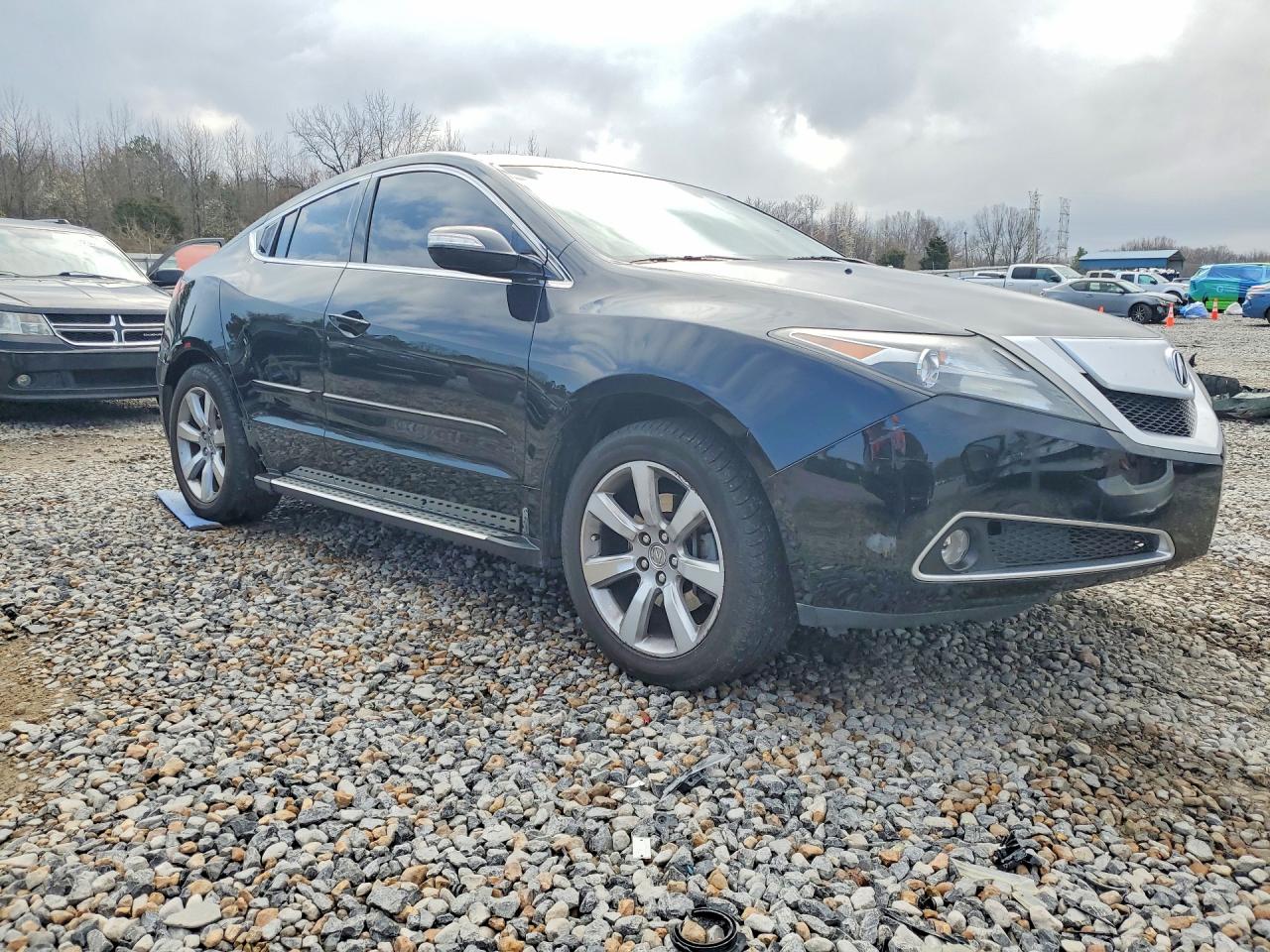 2012 Acura Zdx Technology Black vin: 2HNYB1H47CH500192