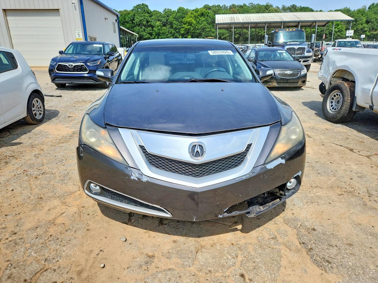 2010 Acura Zdx Technology Gray vin: 2HNYB1H4XAH502032
