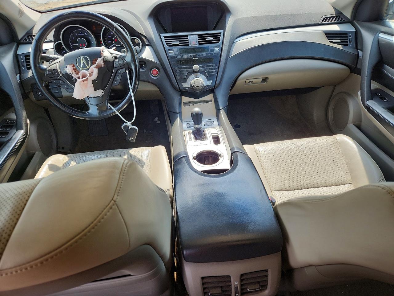 2010 Acura Zdx Technology Gray vin: 2HNYB1H4XAH502032