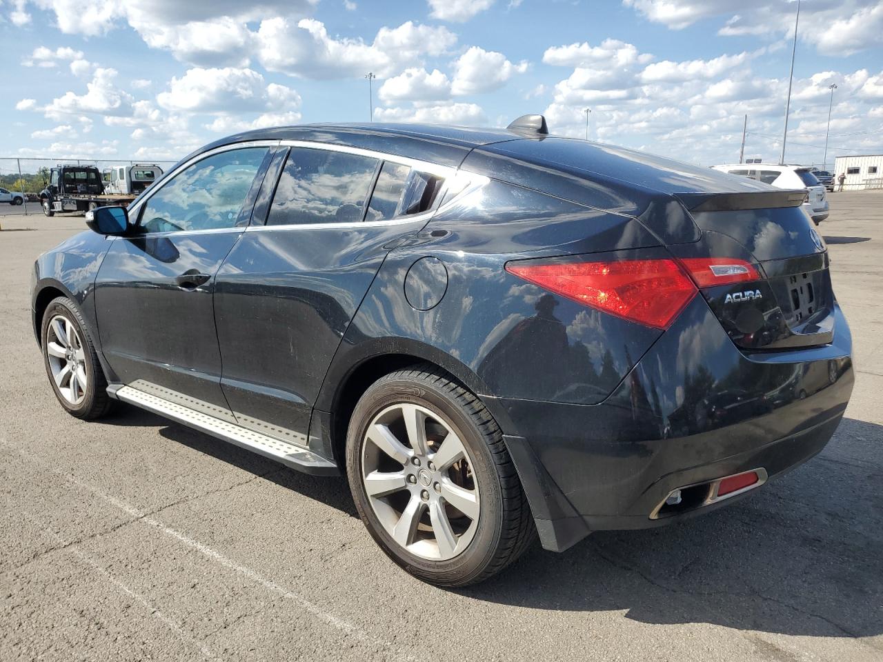 2012 Acura Zdx Technology Черный vin: 2HNYB1H4XCH500753