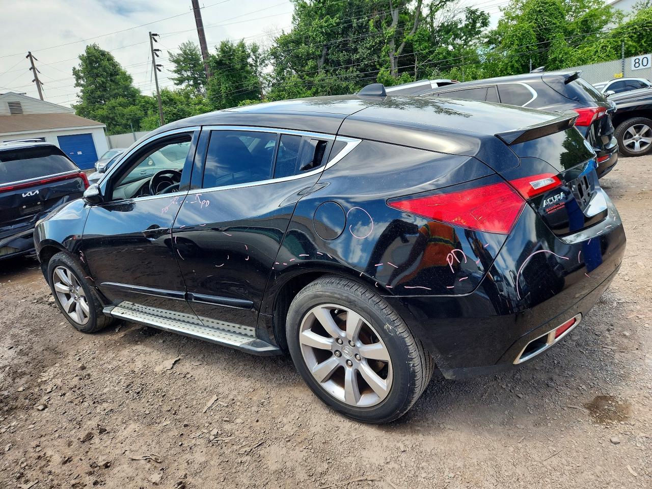 2012 Acura Zdx Advance Black vin: 2HNYB1H60CH500438
