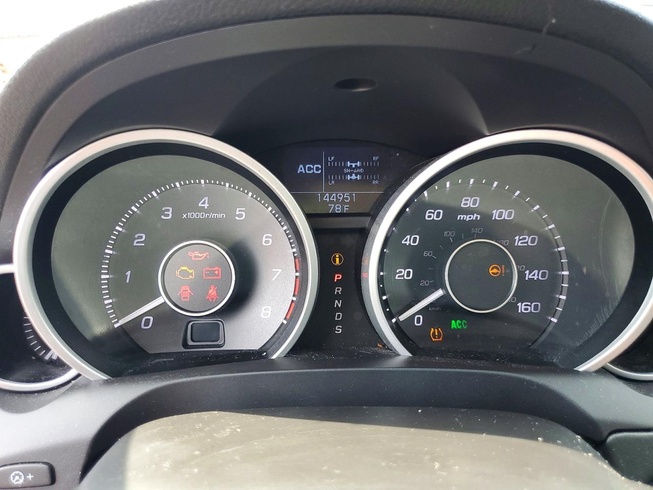 2010 Acura Zdx Advance Black vin: 2HNYB1H61AH500932