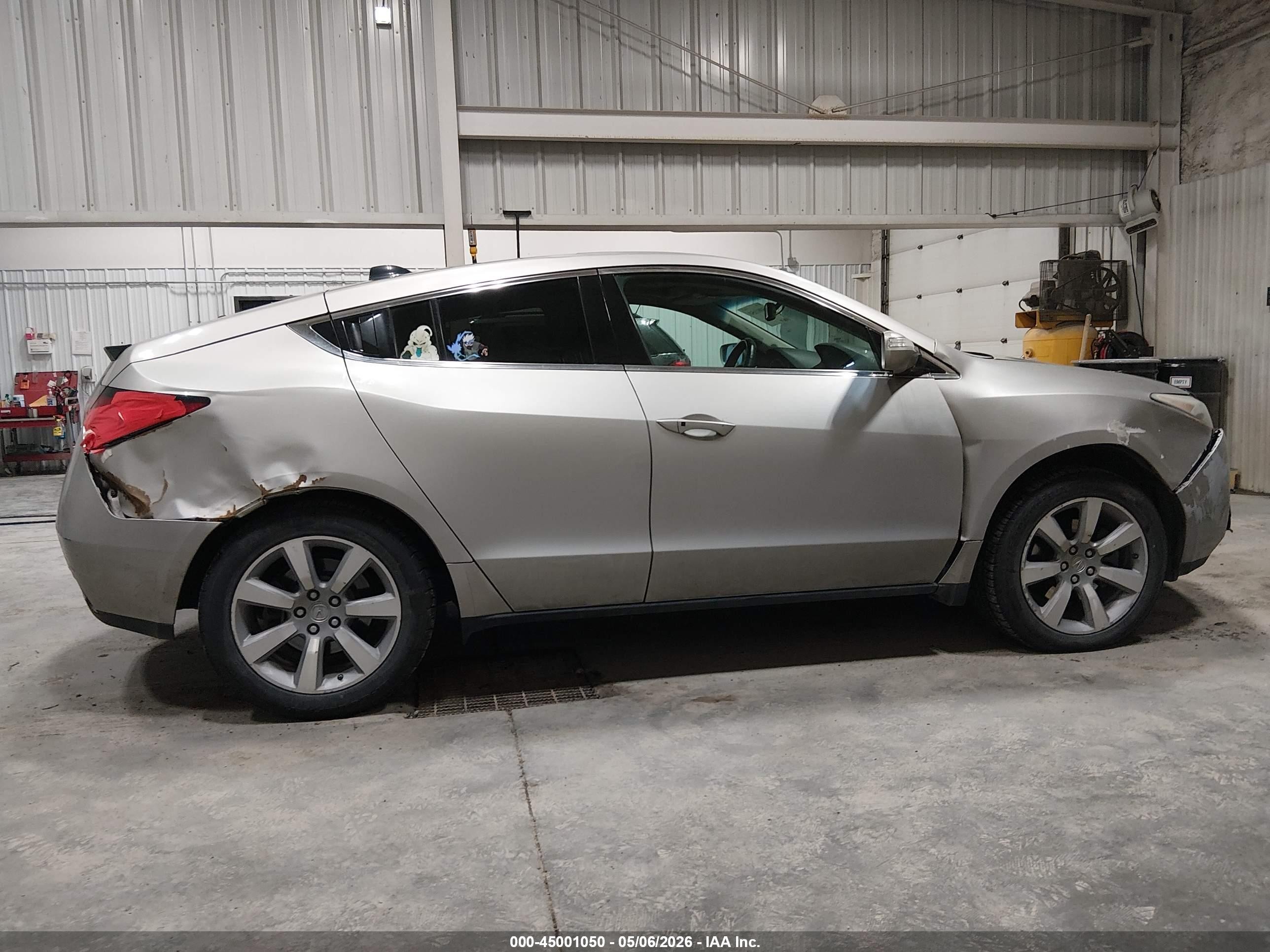2010 Acura Zdx Серебряный vin: 2HNYB1H64AH500147
