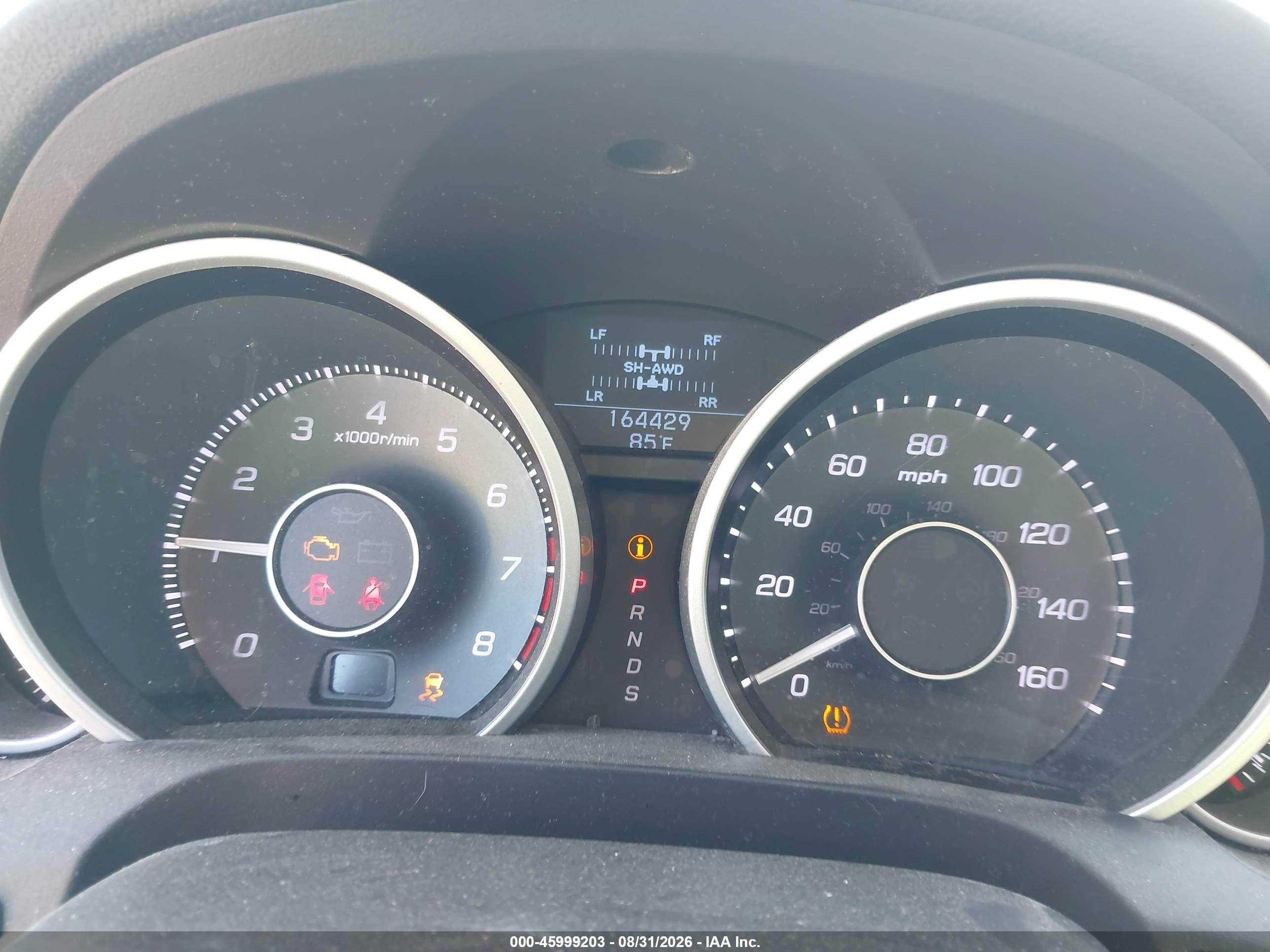 2010 Acura Zdx White vin: 2HNYB1H69AH501097