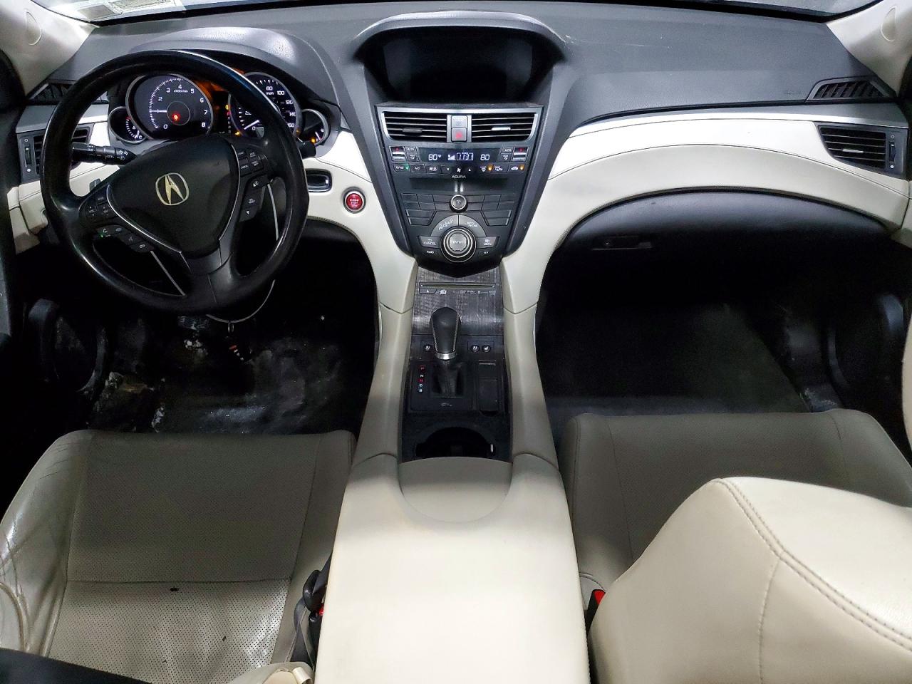 2013 Acura Zdx White vin: 2HNYB1H69DH500360