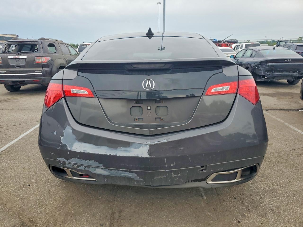 2010 Acura Zdx Advance Gray vin: 2HNYB1H6XAH500976