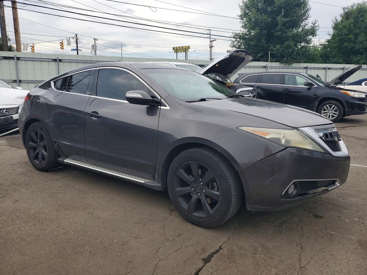 2010 Acura Zdx Advance Gray vin: 2HNYB1H6XAH500976