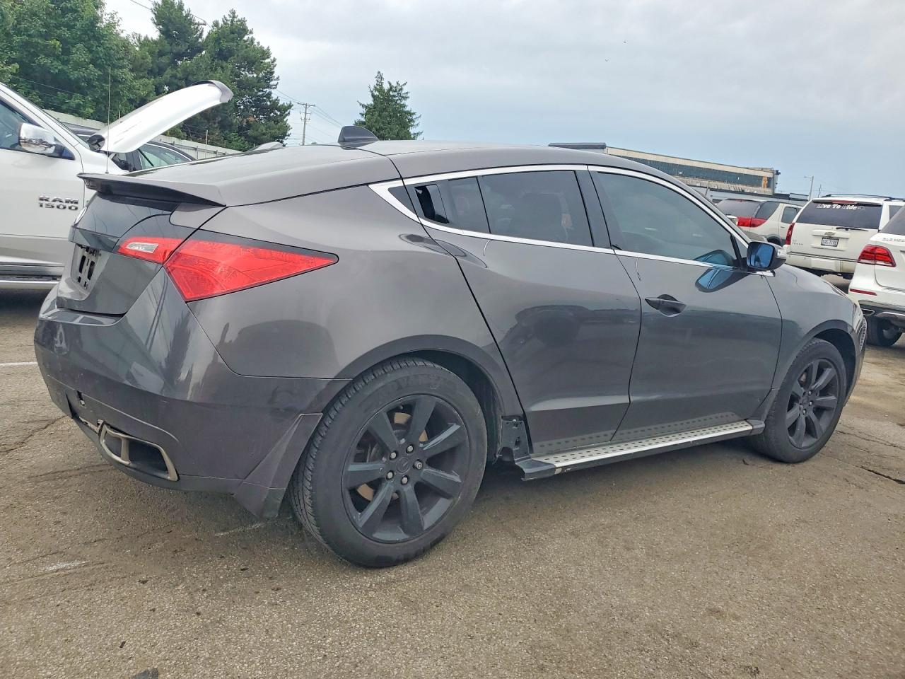 2010 Acura Zdx Advance Gray vin: 2HNYB1H6XAH500976