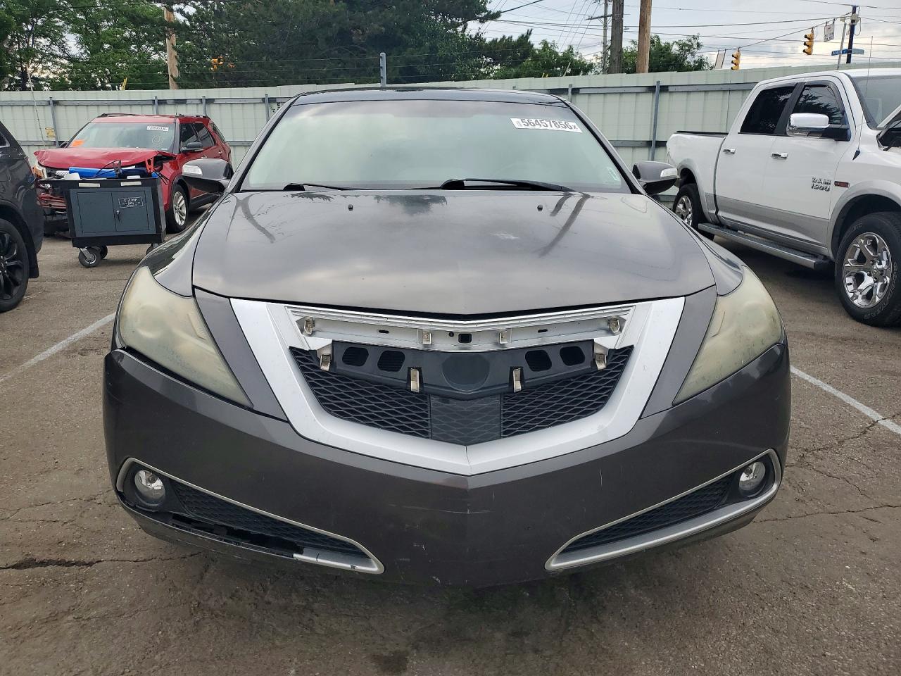 2010 Acura Zdx Advance Gray vin: 2HNYB1H6XAH500976