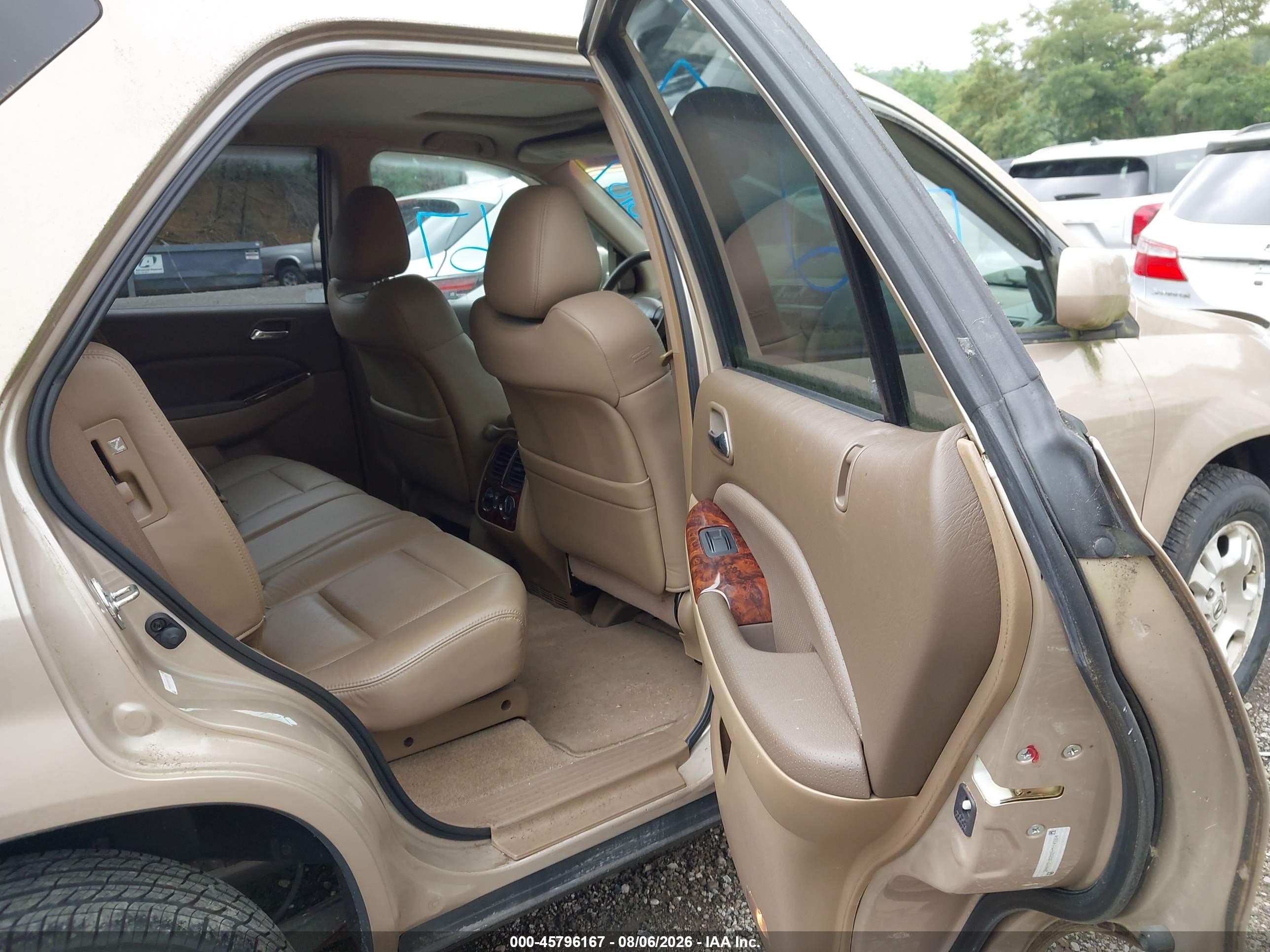 2002 Acura Mdx   Gold vin: 2HNYD18202H514264