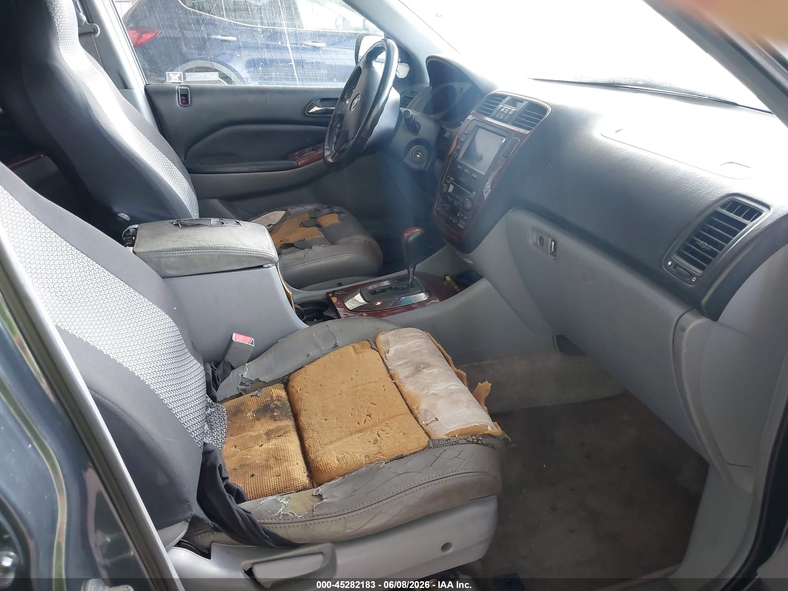 2004 Acura Mdx   Gray vin: 2HNYD18204H537112