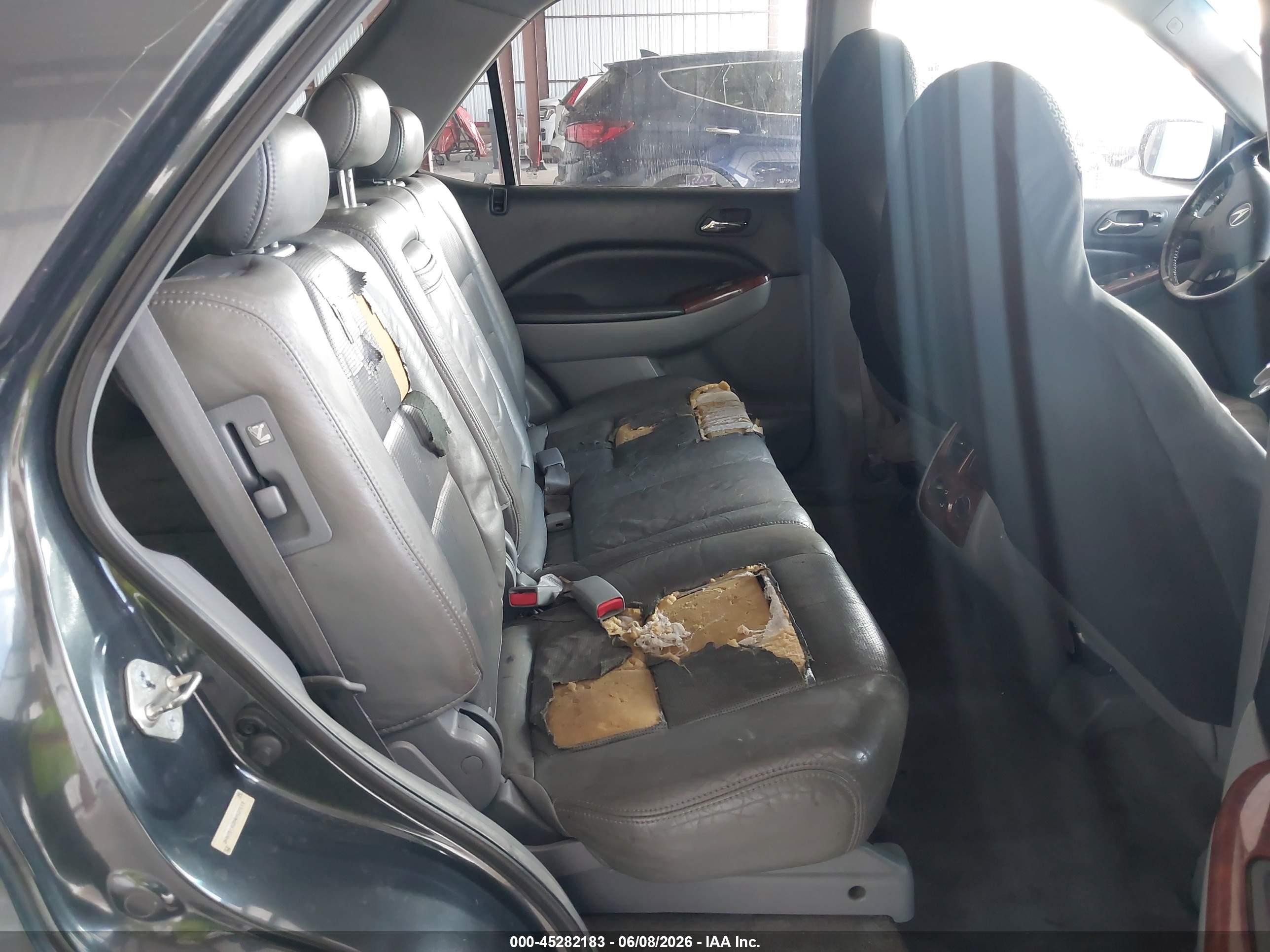 2004 Acura Mdx   Gray vin: 2HNYD18204H537112