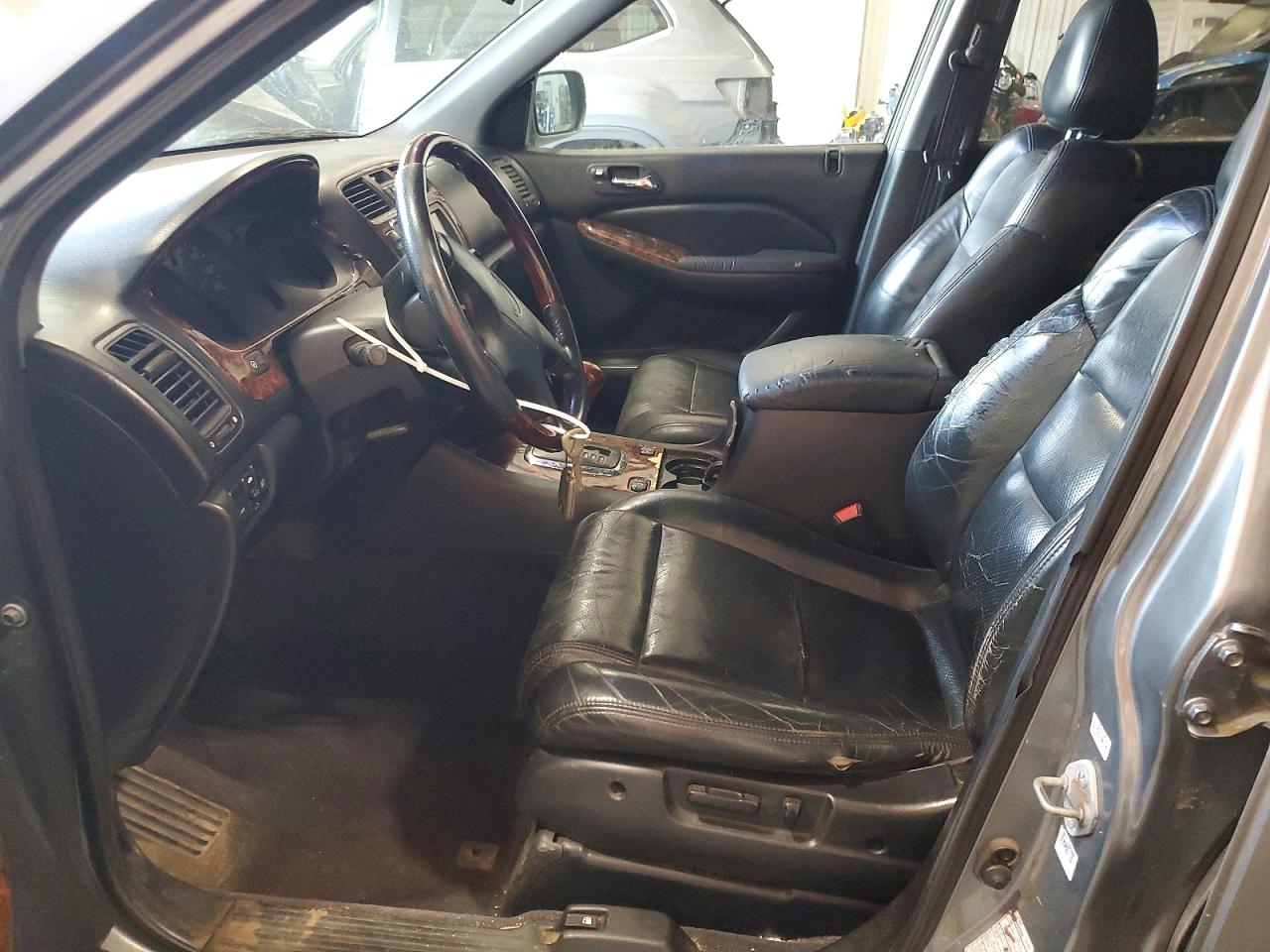 2001 Acura Mdx Gray vin: 2HNYD18211H537356