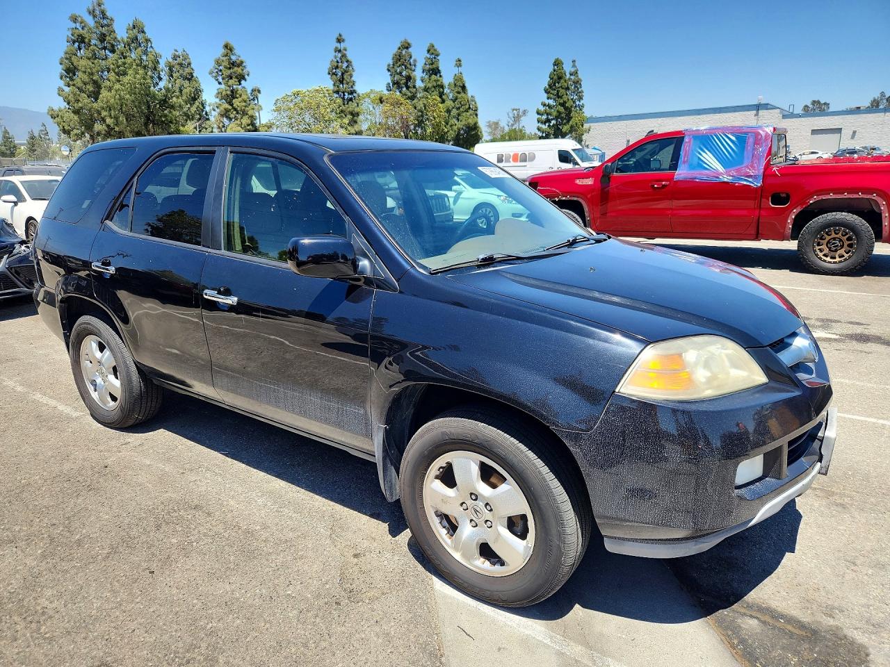 2005 Acura Mdx Black vin: 2HNYD18215H512866