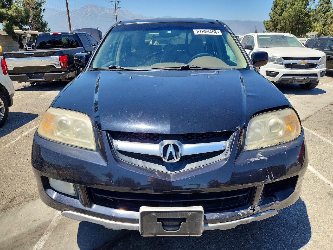 2005 Acura Mdx Black vin: 2HNYD18215H512866