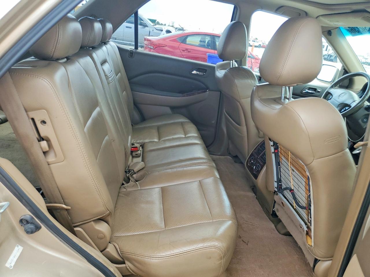 2001 Acura Mdx Tan vin: 2HNYD18221H526043
