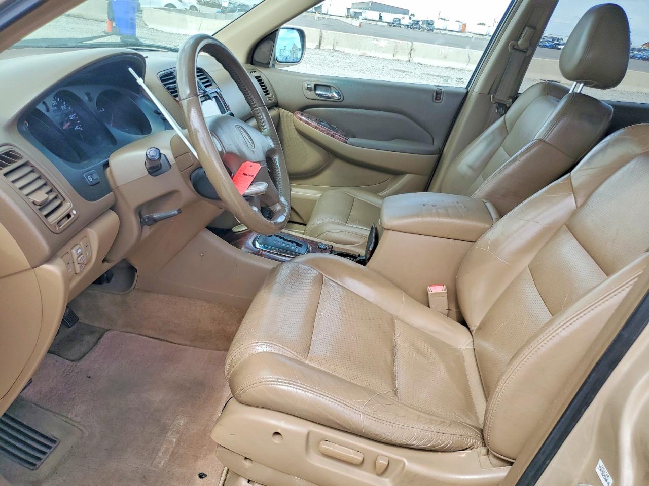 2001 Acura Mdx Tan vin: 2HNYD18221H526043