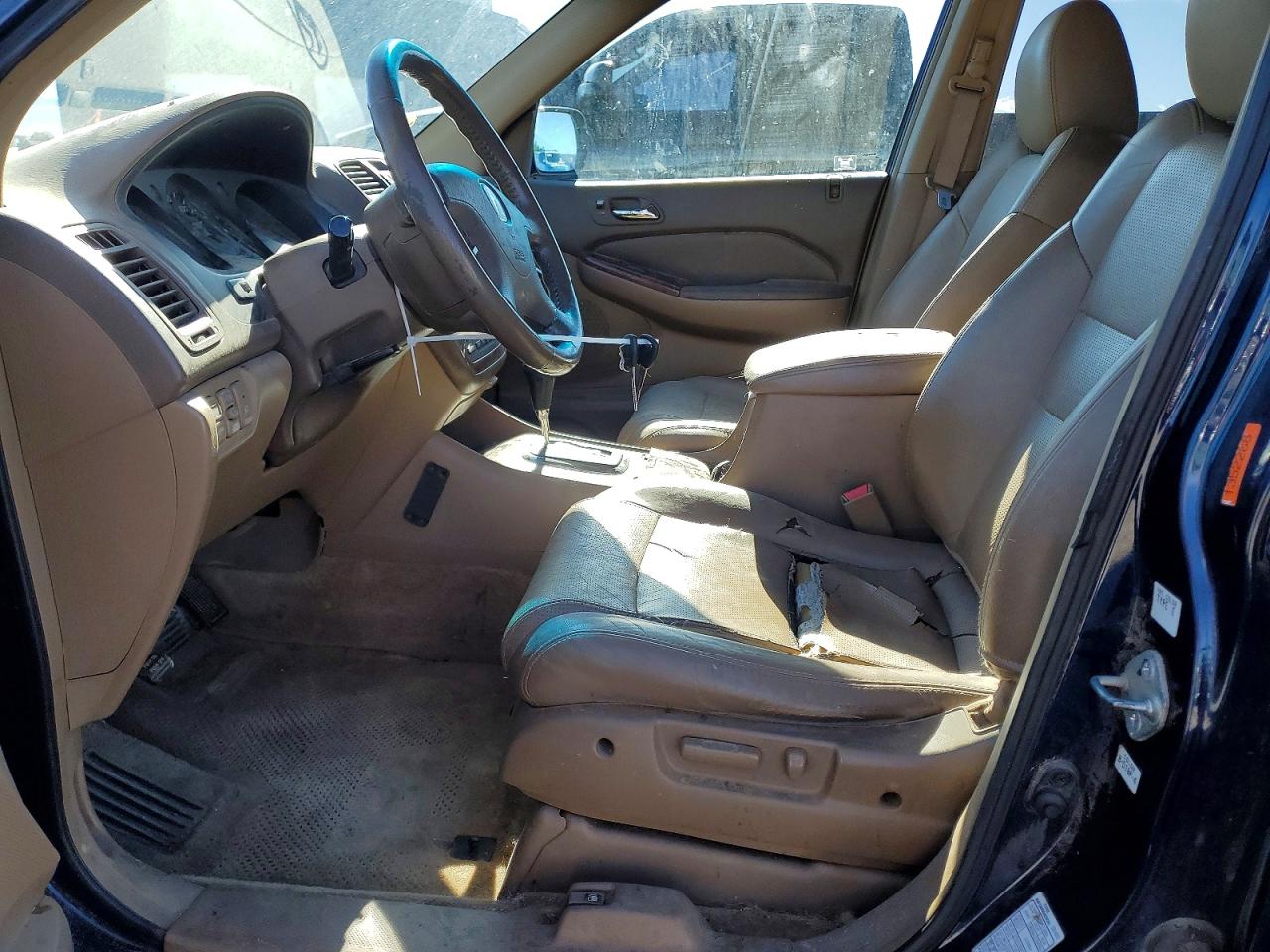 2003 Acura Mdx Blue vin: 2HNYD18223H514039