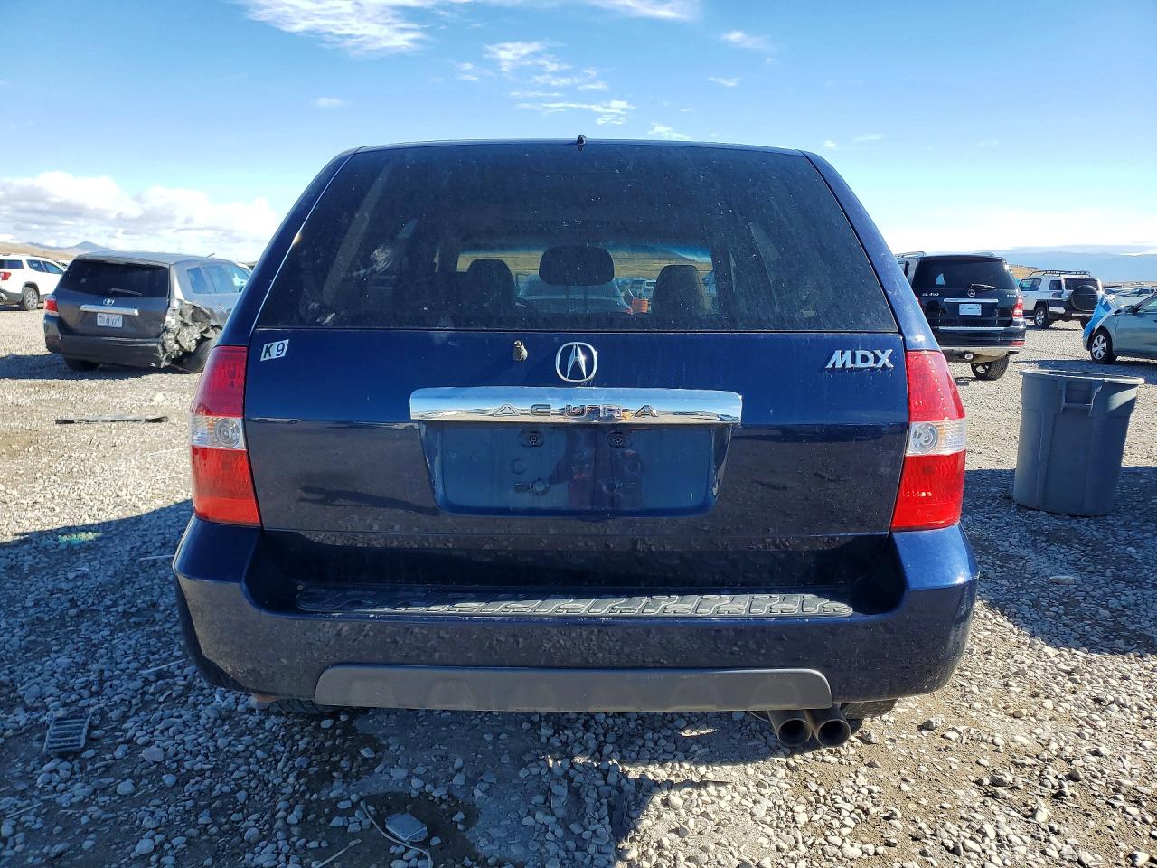 2003 Acura Mdx Blue vin: 2HNYD18223H514039