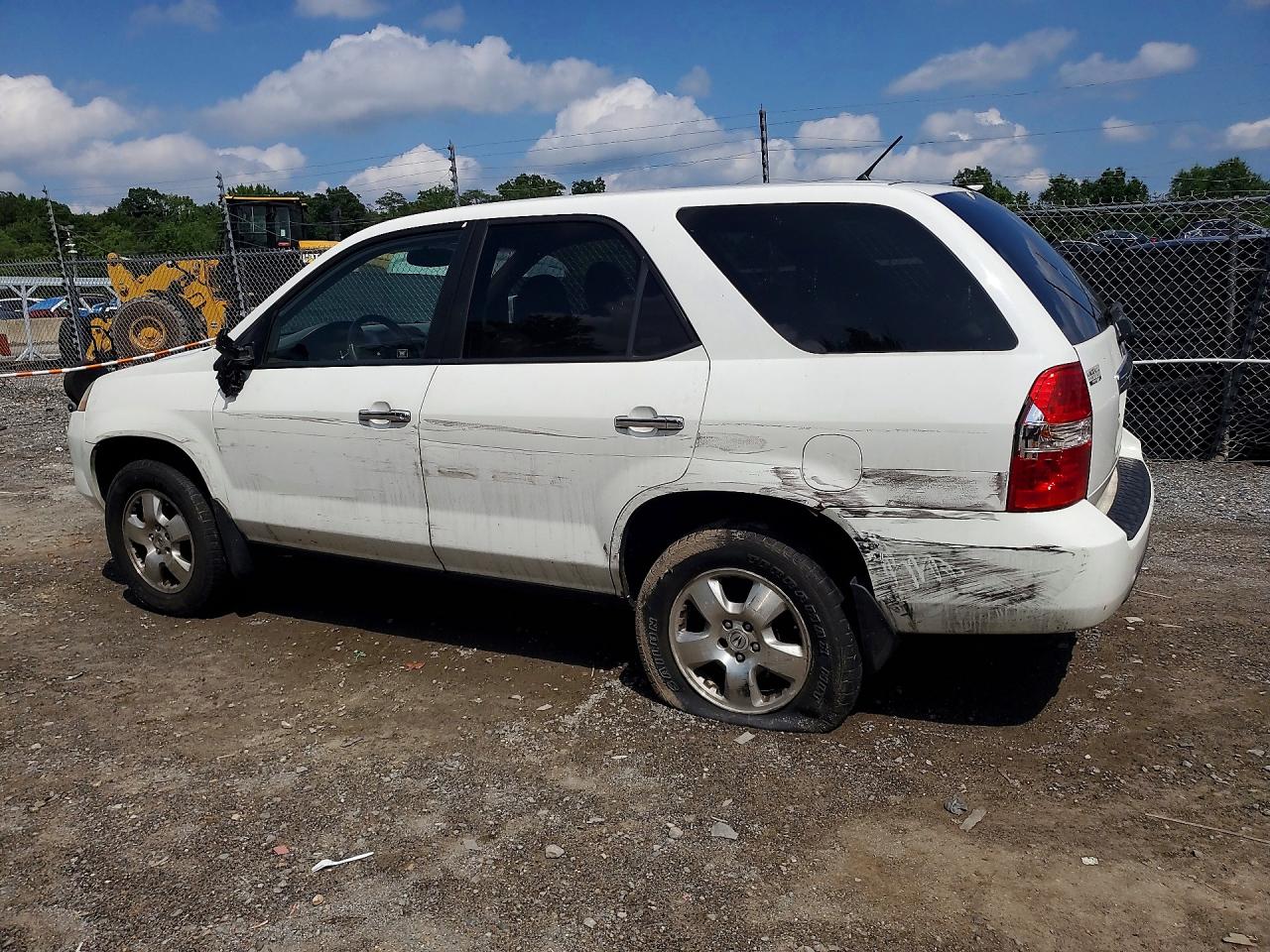 2003 Acura Mdx A-spec White vin: 2HNYD18233H549558