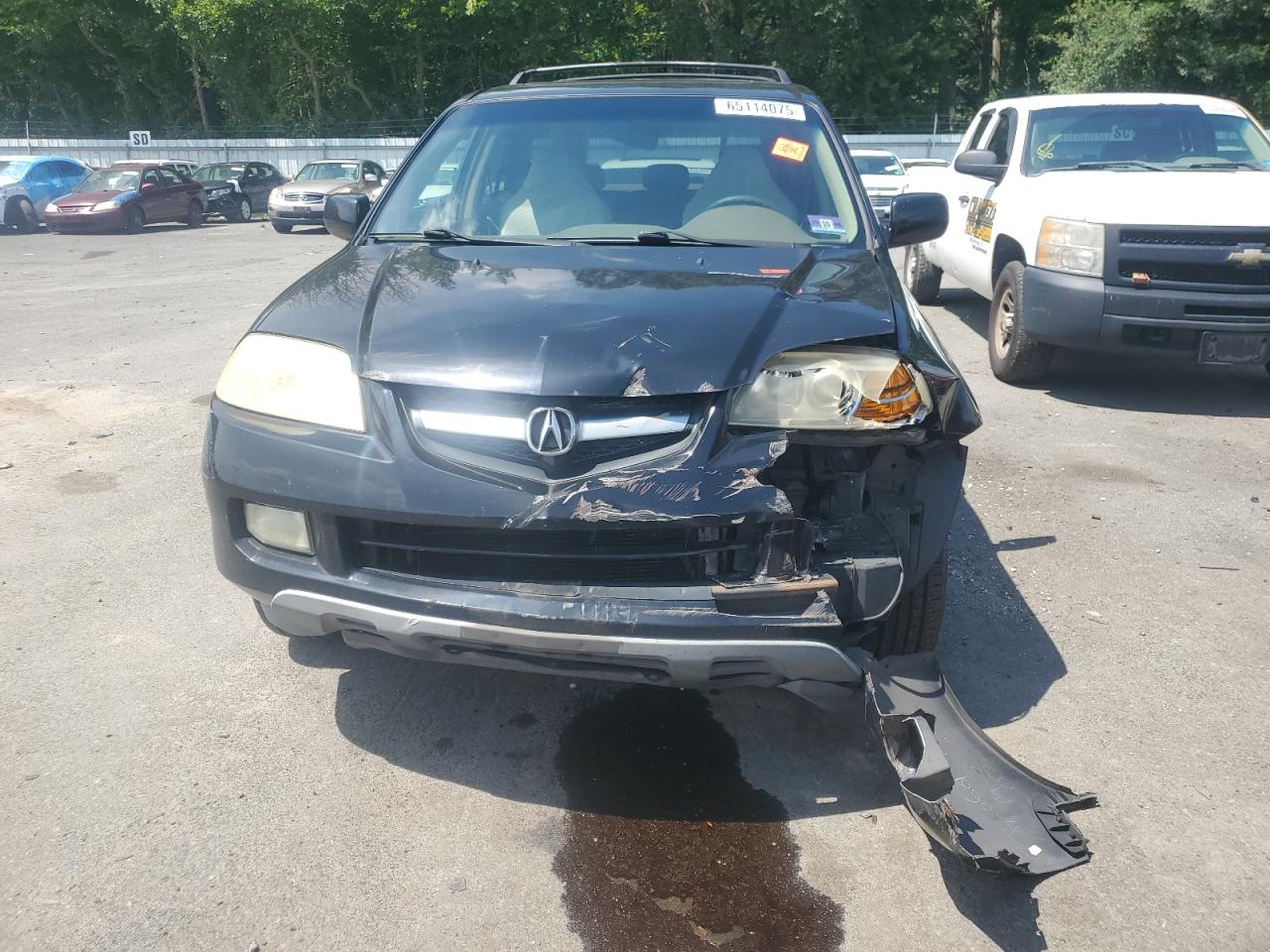 2005 Acura Mdx Black vin: 2HNYD18235H500864