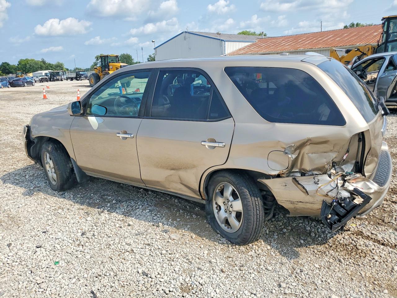 2005 Acura Mdx Tan vin: 2HNYD18235H532875