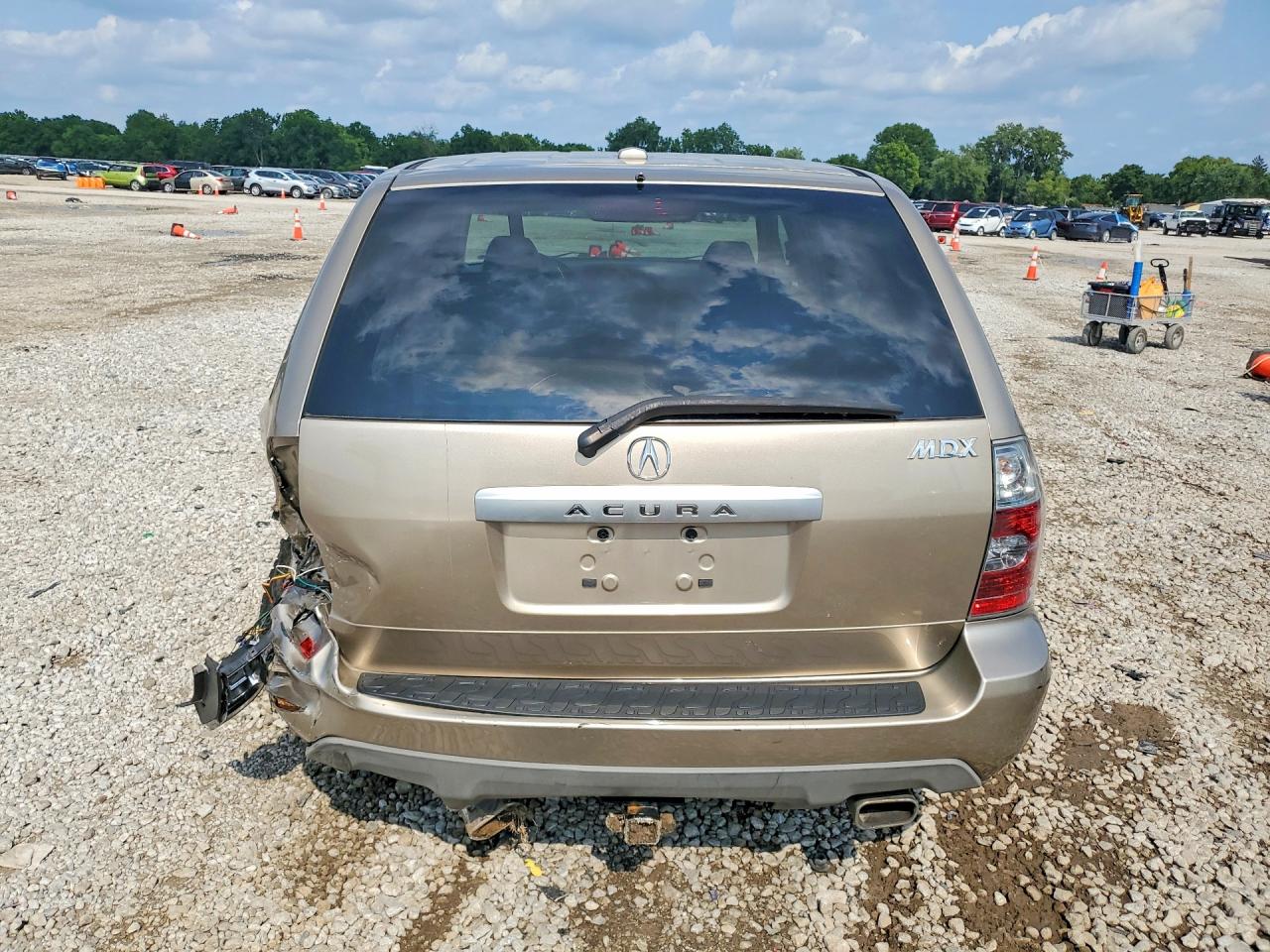 2005 Acura Mdx Tan vin: 2HNYD18235H532875
