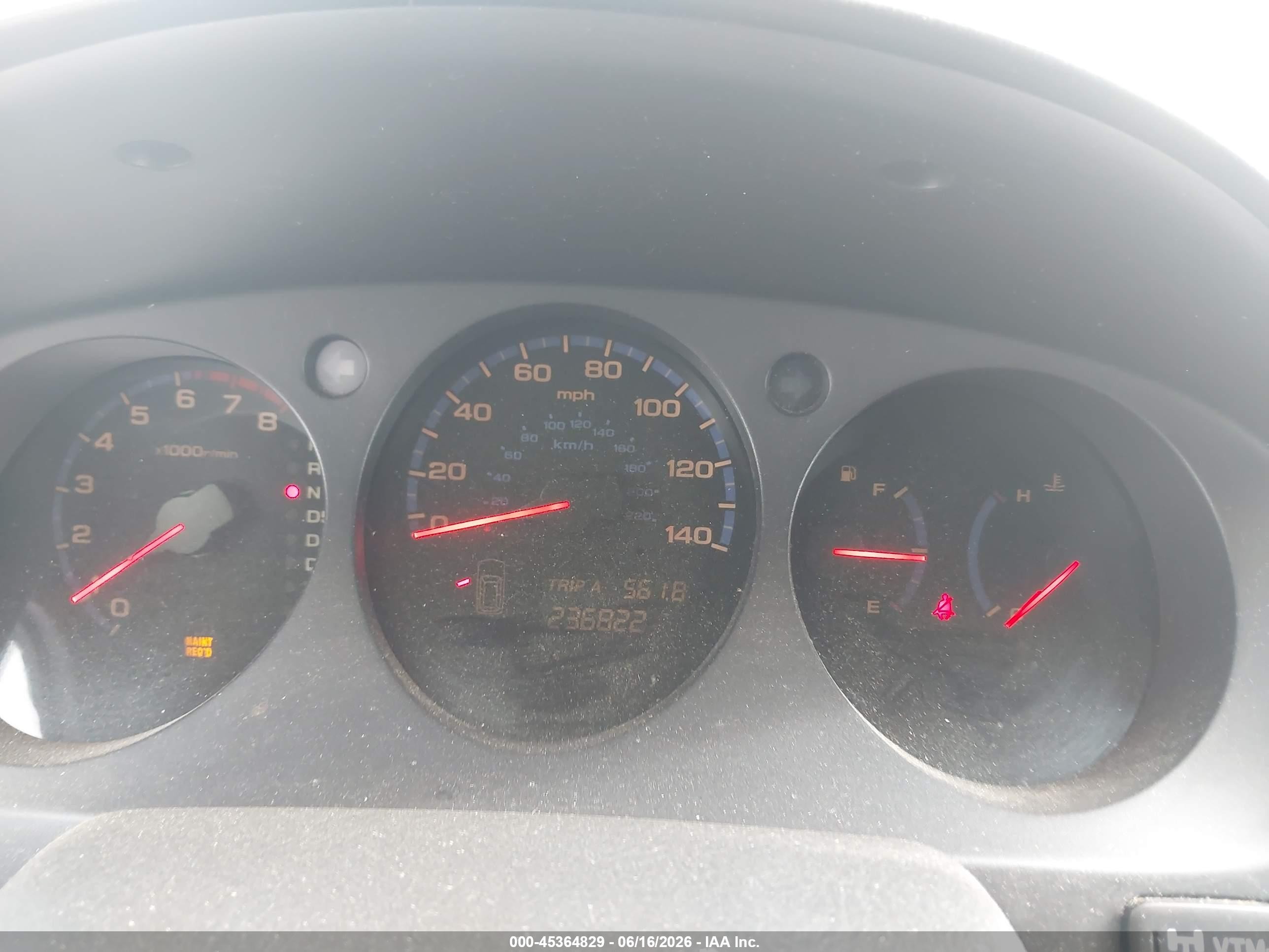 2006 Acura Mdx   Black vin: 2HNYD18236H516290