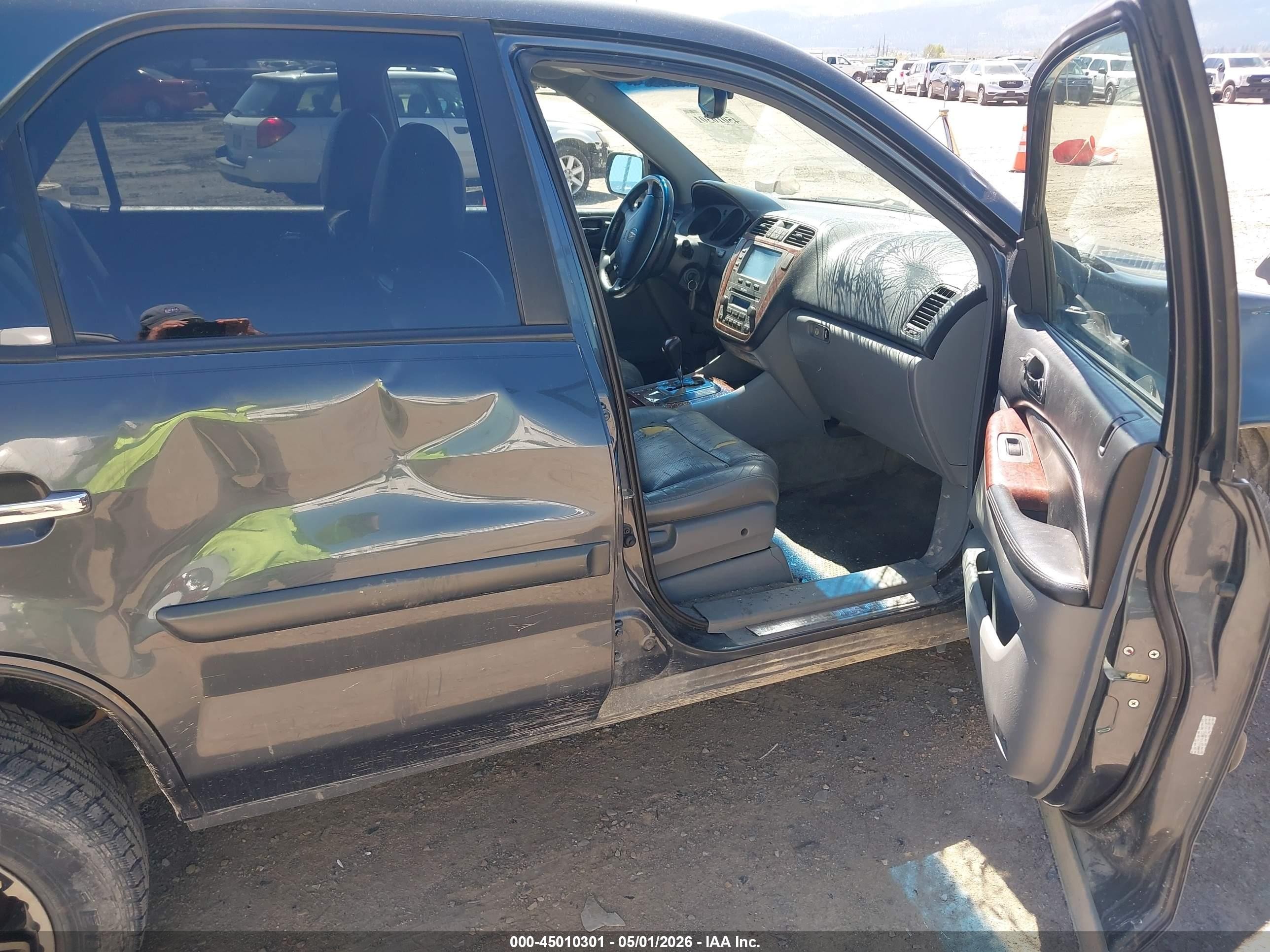 2006 Acura Mdx   Gray vin: 2HNYD18246H514595