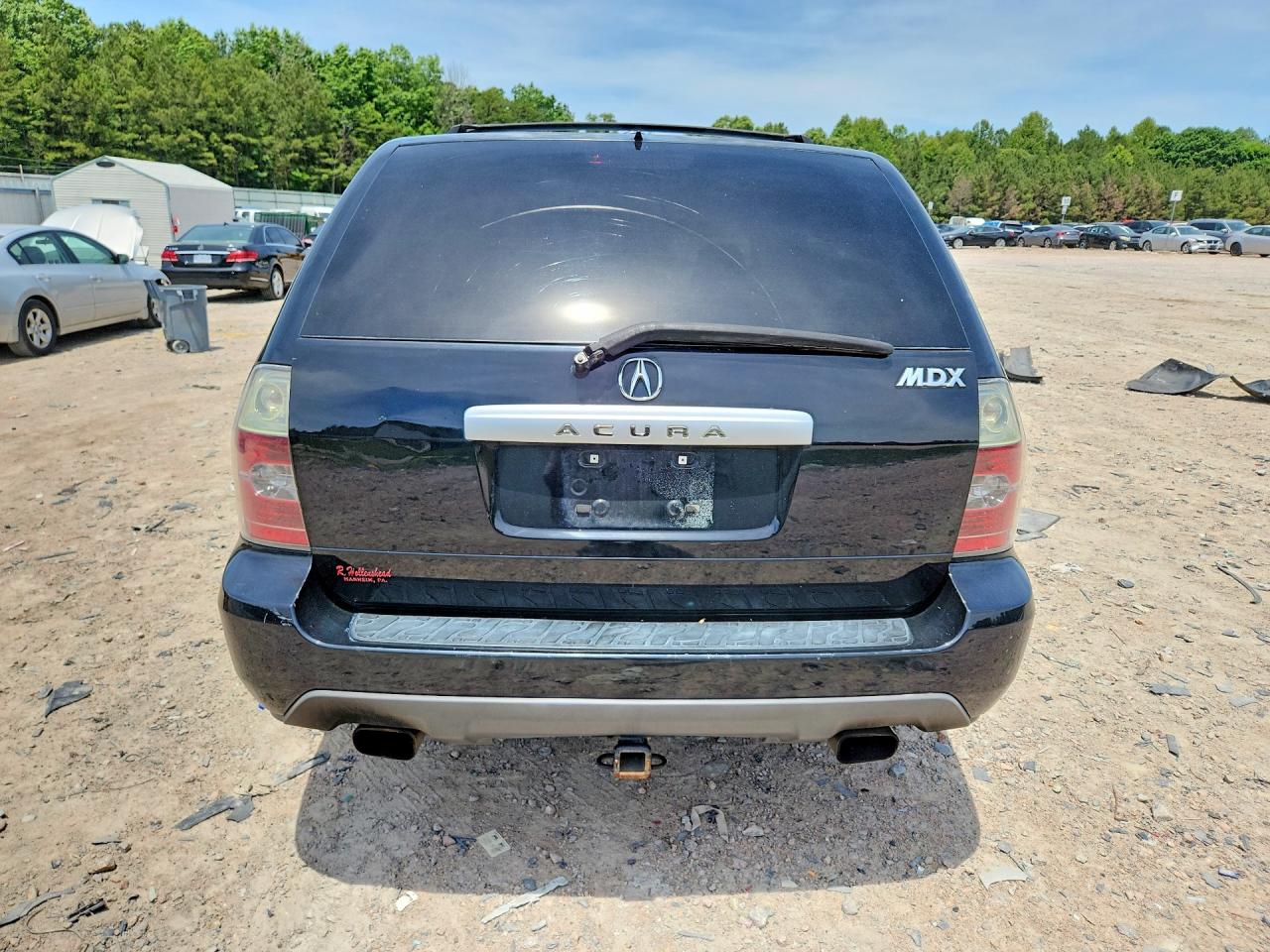 2006 Acura Mdx Black vin: 2HNYD18246H549976